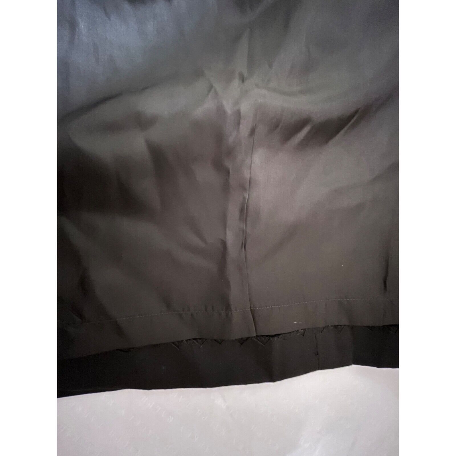 Saint Laurent Paris SAINT LAURENT RIVE GAUCHE BLACK SATIN SKIRT Sz: 42 Size 25" / US 0 / IT 36 - 10 Thumbnail
