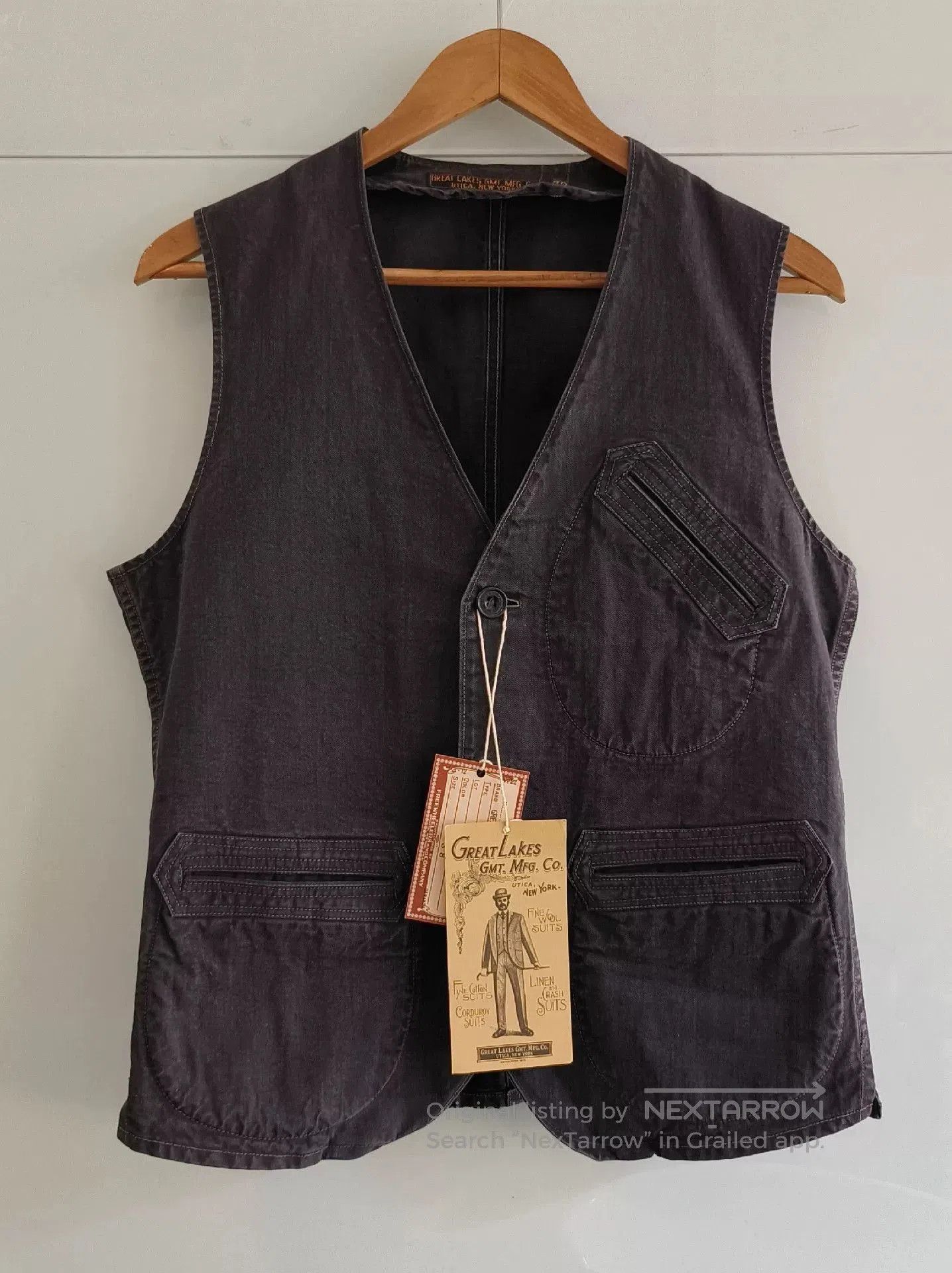 Freewheelers Freewheelers Great Lakes Vest for Sale. Size US M / EU 48-50 / 2 - 2 Thumbnail