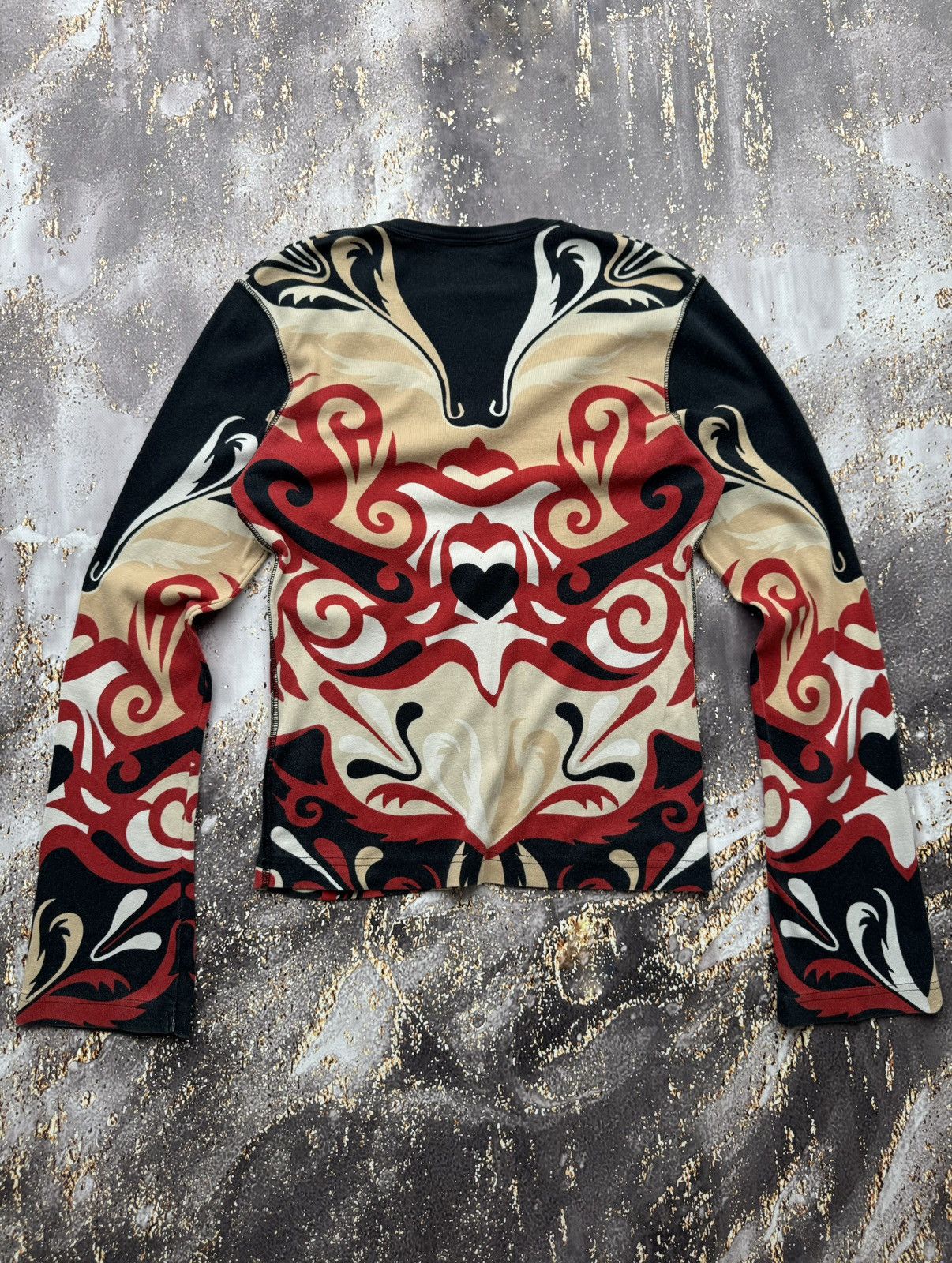 Japanese Brand Vintage Printed Japanese Long Sleeve Size M / US 6-8 / IT 42-44 - 8 Thumbnail