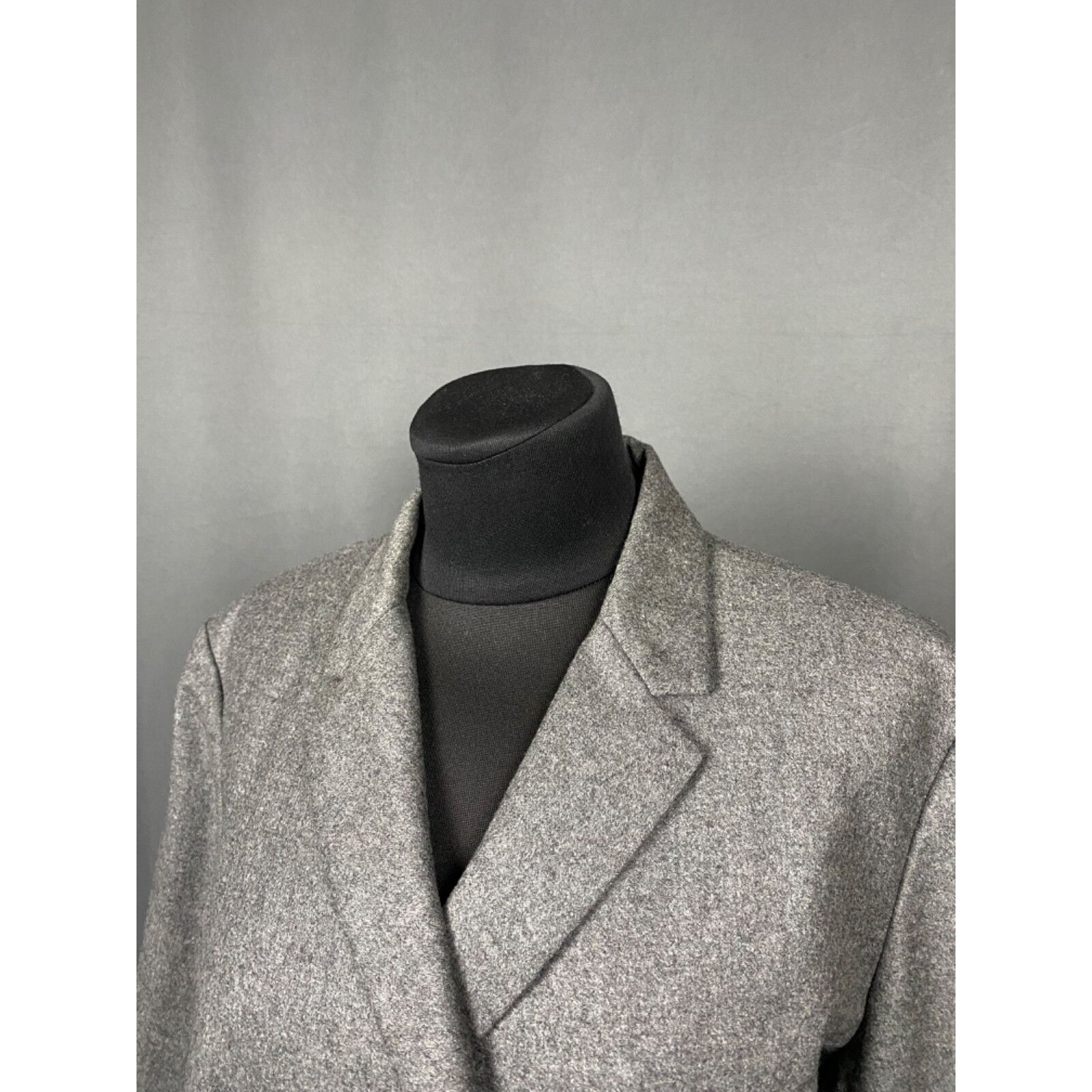 Jil Sander Jil Sander Women's Gray Wool Cashmere Double Breasted Blazer Size M / US 6-8 / IT 42-44 - 5 Thumbnail