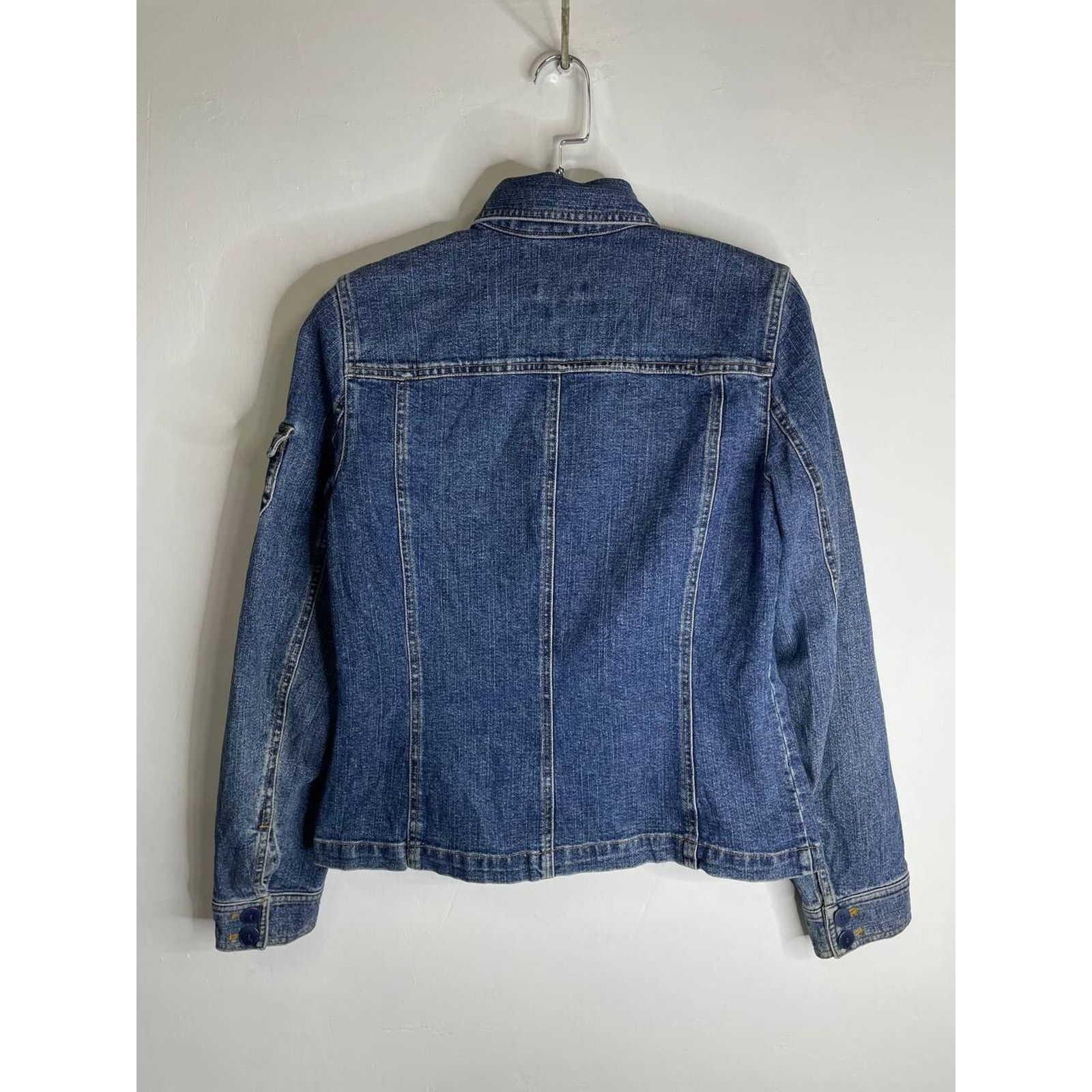If Six Was Nine × Japanese Brand × Jones New York Vintage Japanese Reworked Ifsixwasnine Style Denim Jacket Size S / US 4 / IT 40 - 6 Thumbnail