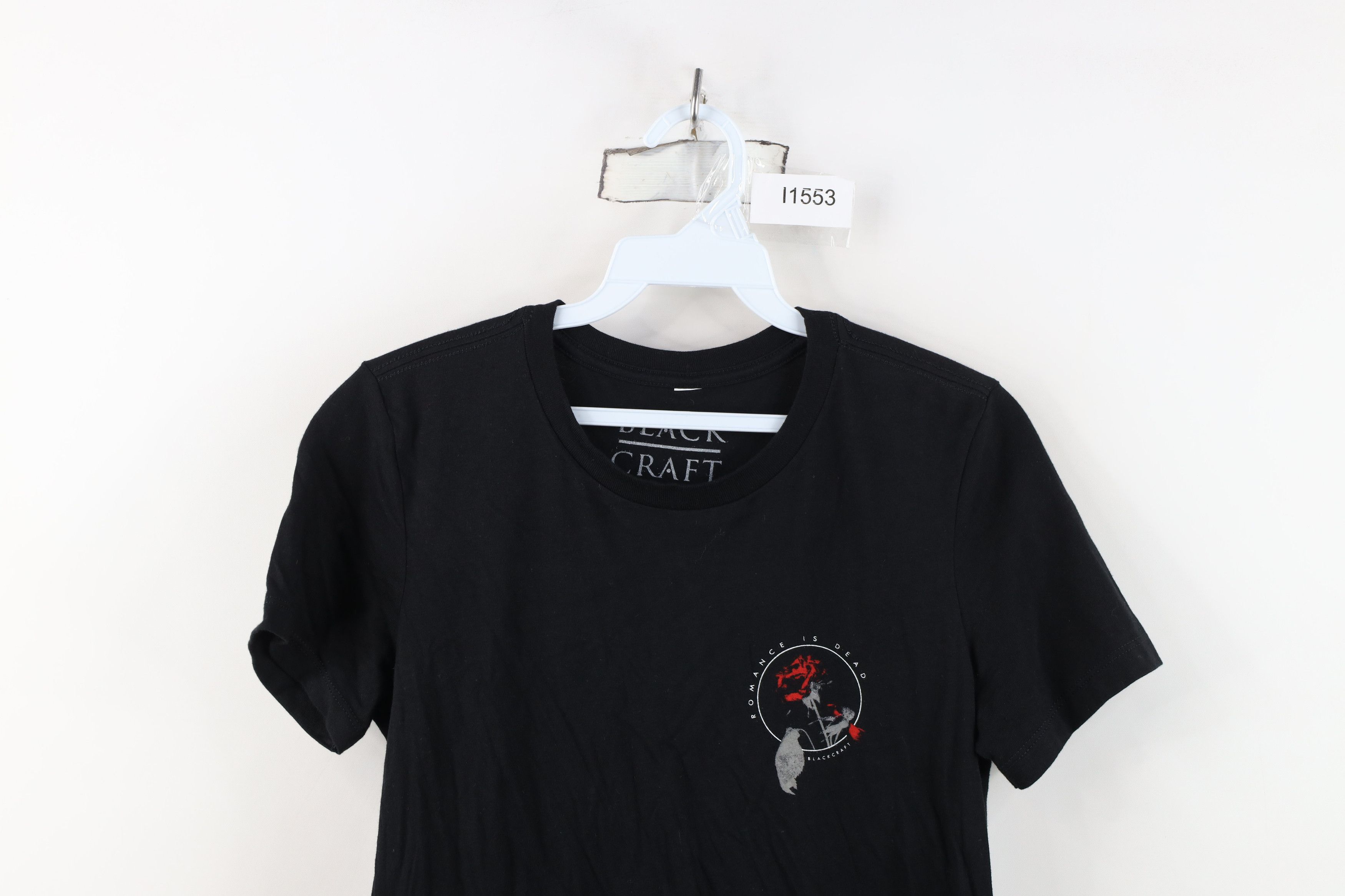 Vintage Black Craft III Romance is Dead Rose Short Sleeve T-Shirt Size S / US 4 / IT 40 - 2 Thumbnail