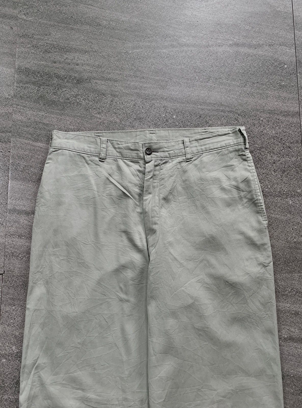 Issey Miyake FREE TAX! Lightweight Wideleg Denim Pants Size US 31 - 3 Thumbnail