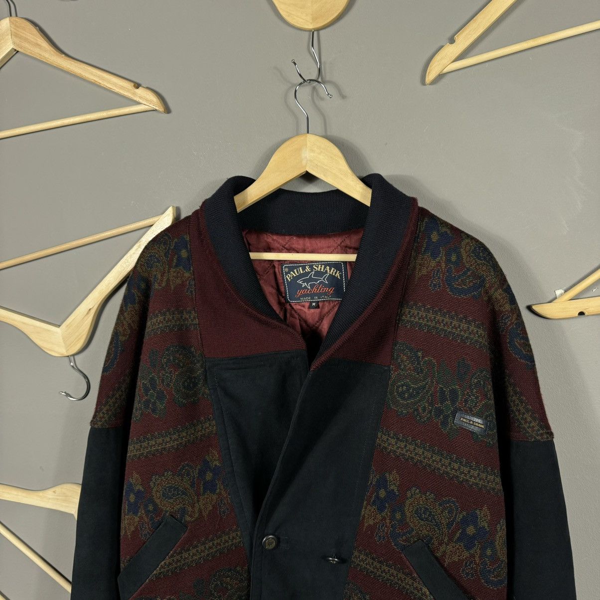 Paul & Shark Vintage Paul & Shark Aztec Style Cardigan Size US M / EU 48-50 / 2 - 3 Thumbnail