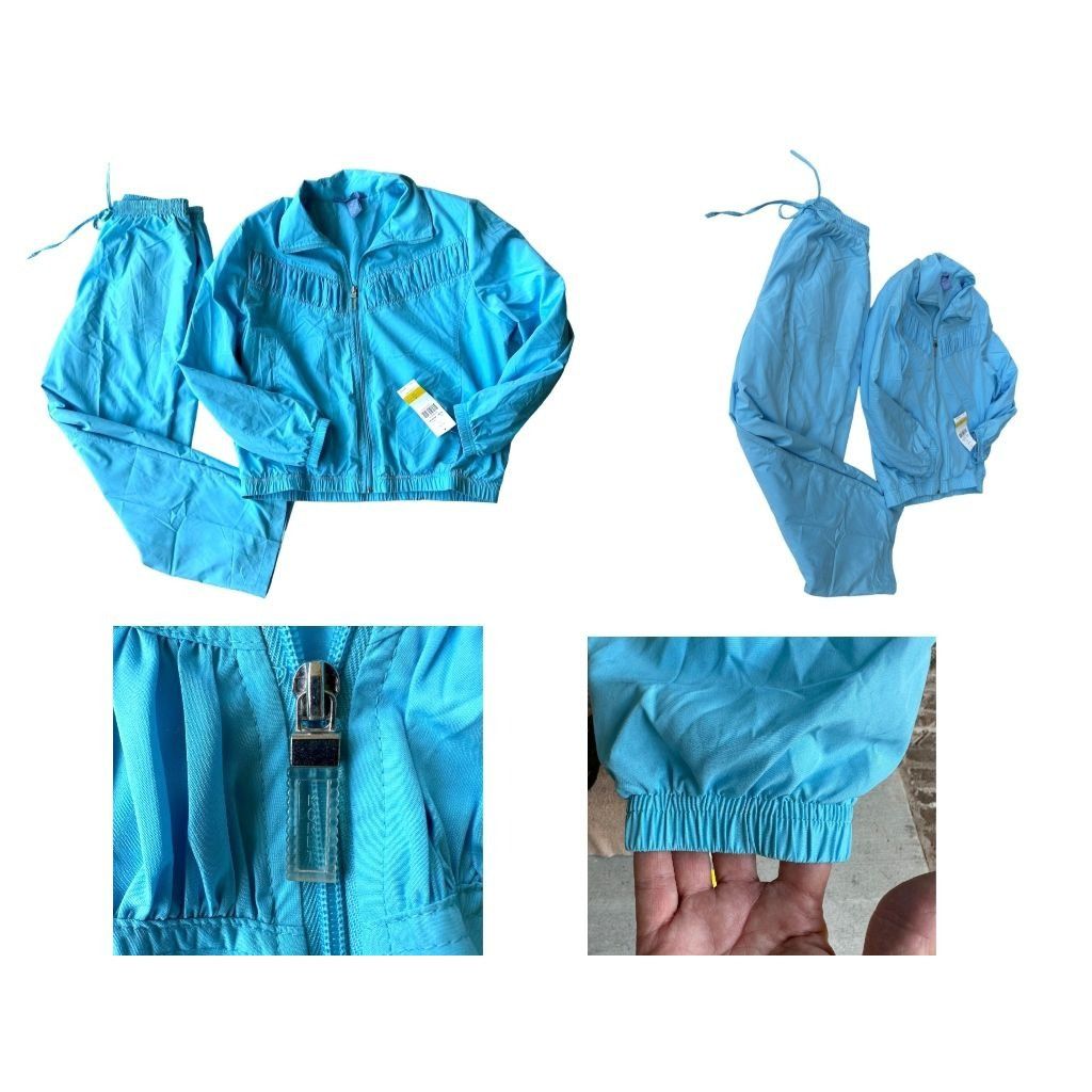 Vintage NWT Vintage 80s Koret Sport Tracksuit Medium Blue Size M / US 6-8 / IT 42-44 - 7 Thumbnail