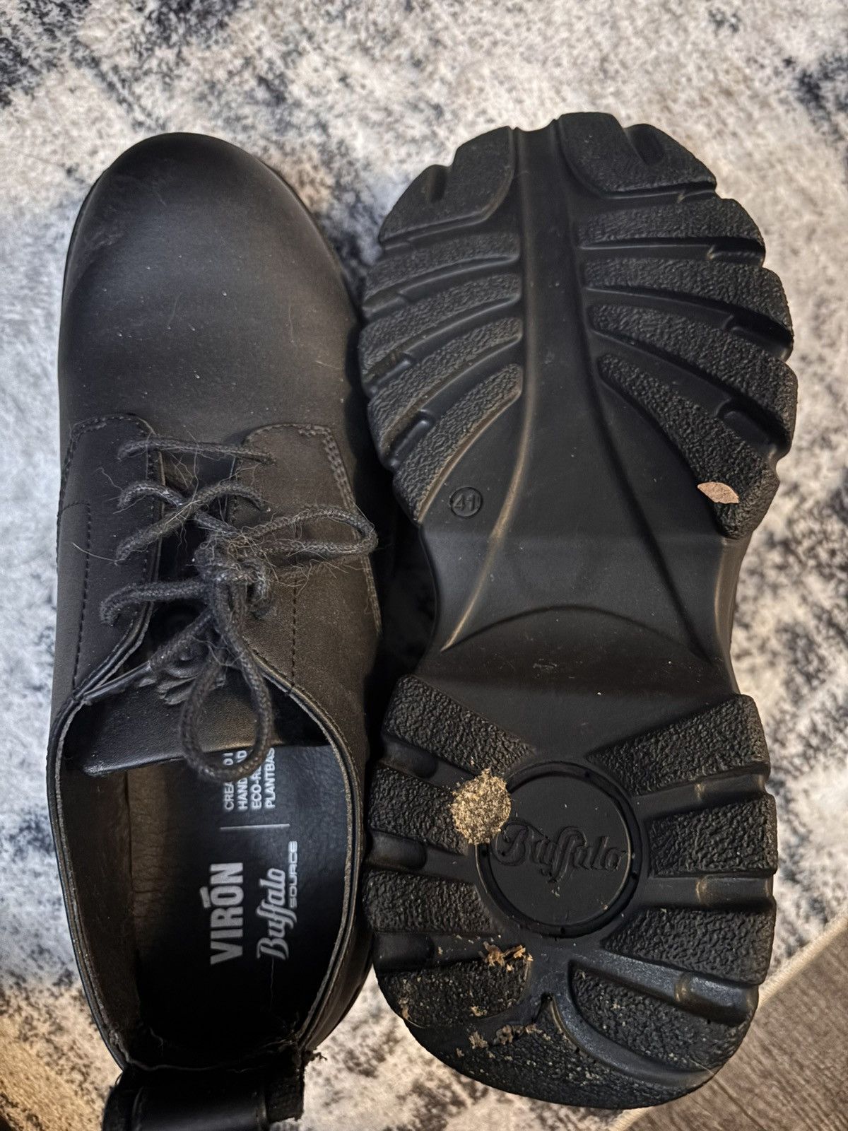 VIRON VIRON Black Buffalo Source Edition Shift Derbys Size US 8 / EU 41 - 5 Thumbnail