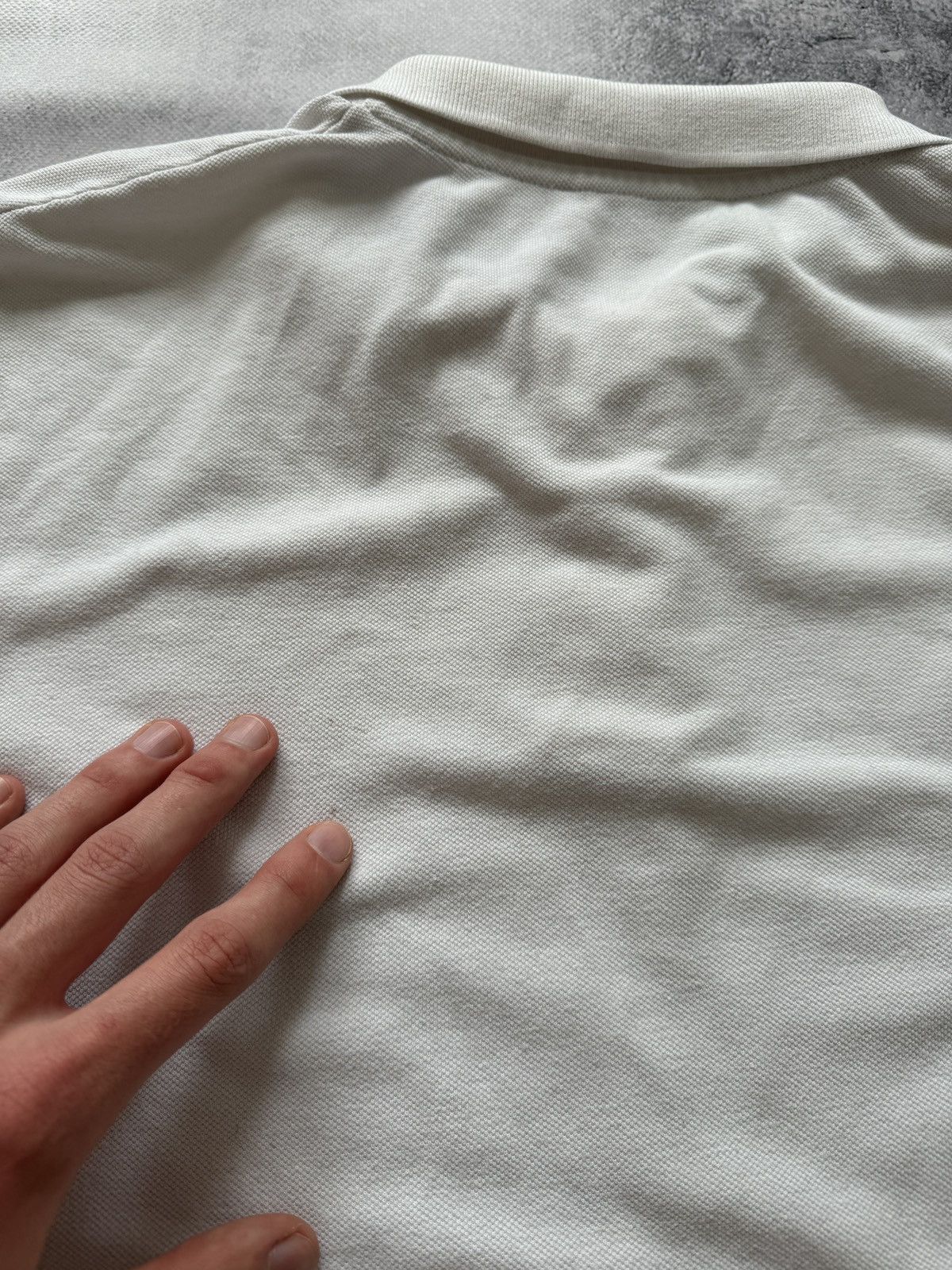 Vintage × Yves Saint Laurent Vintage Yves Saint Laurent White Polo T-Shirt size XL Size US XL / EU 56 / 4 - 11 Thumbnail
