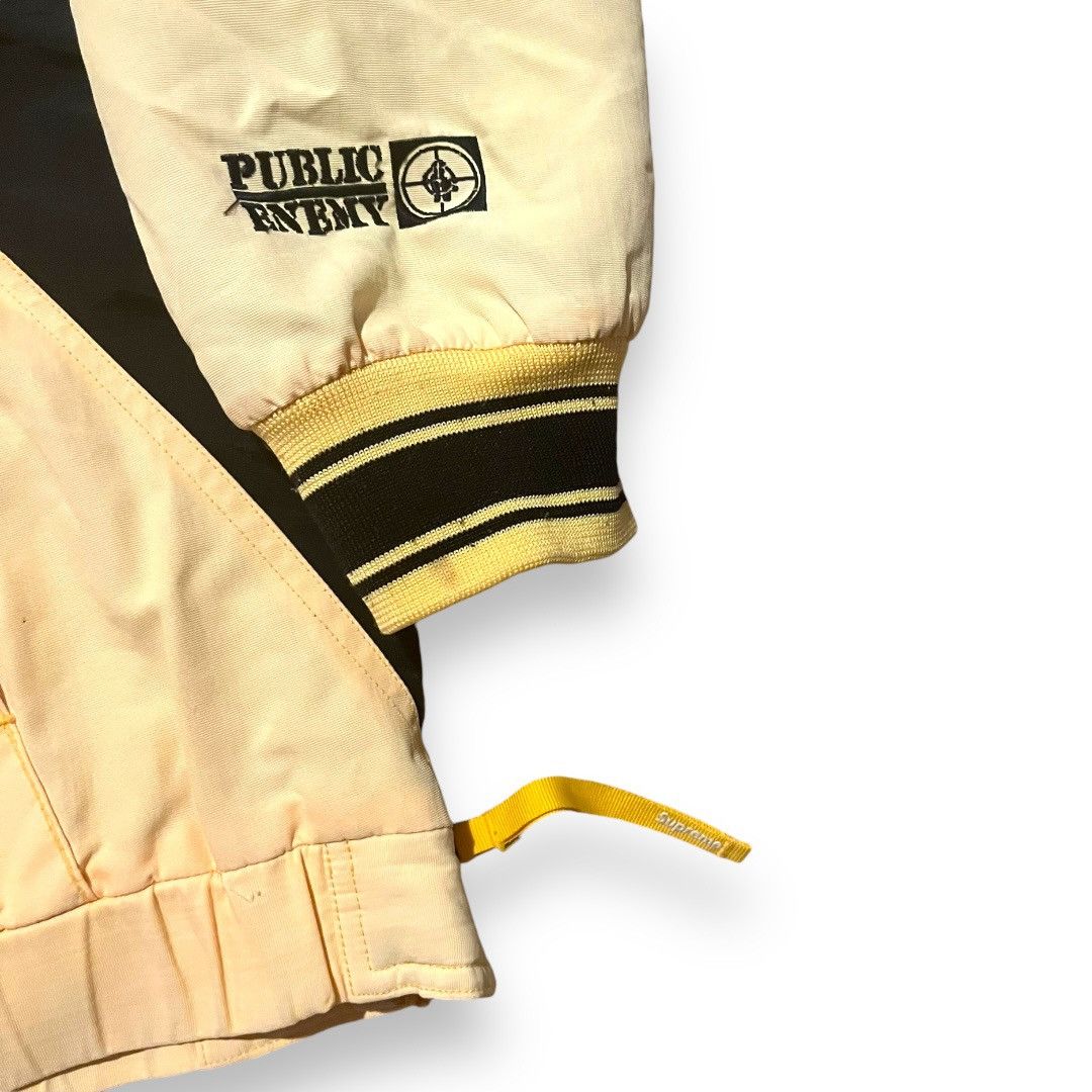 ジャケット・アウター SUPREMEx Public Enemy x Starter Jacket L Supreme Public Enemy Starter Jacket 2006 Black Small Box