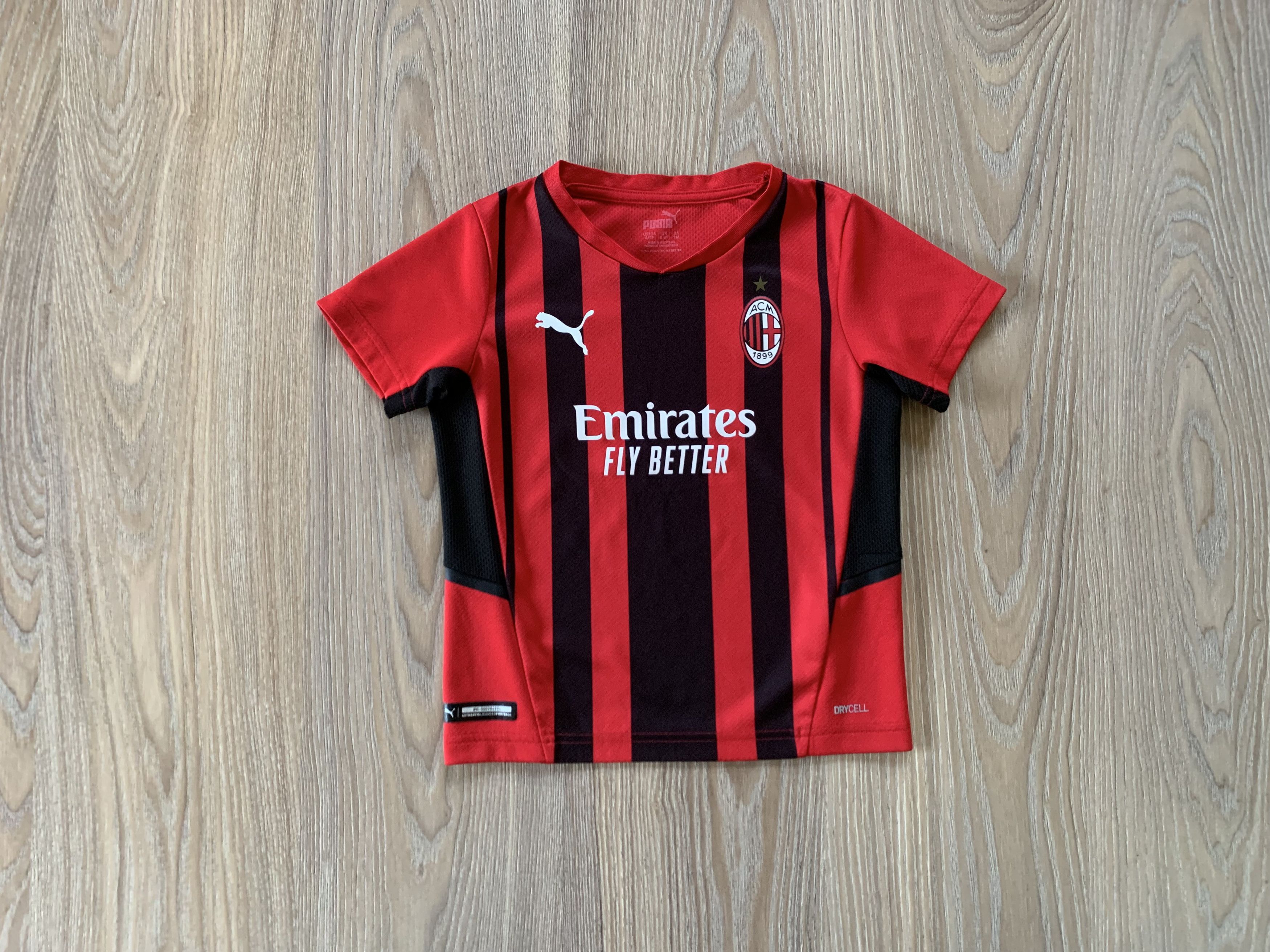 Puma Kids Puma Milan Jersey 2021-2022 Size US XXS / EU 40 - 1 Thumbnail