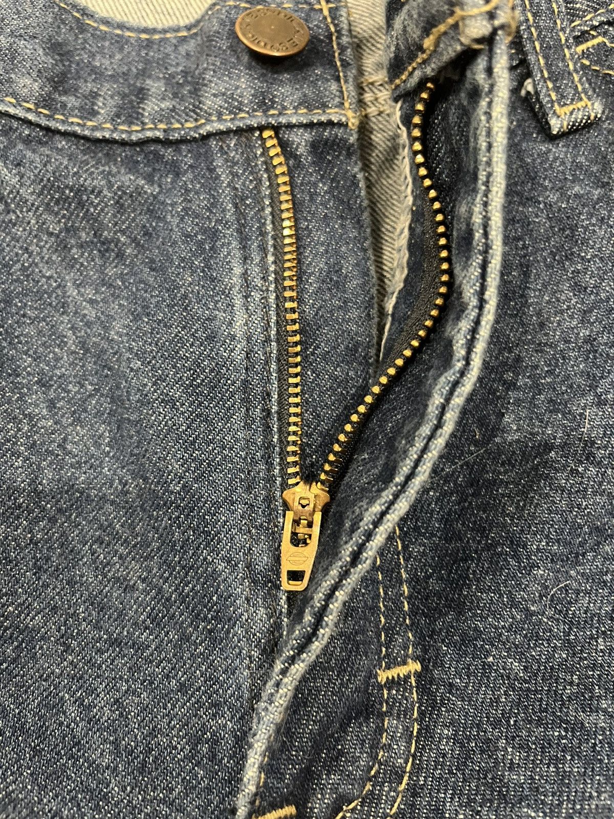 Dickies × Vintage Vintage Dickies Y2K Faded Blue Work Baggy Denim Jeans Size US 30 / EU 46 - 7 Thumbnail