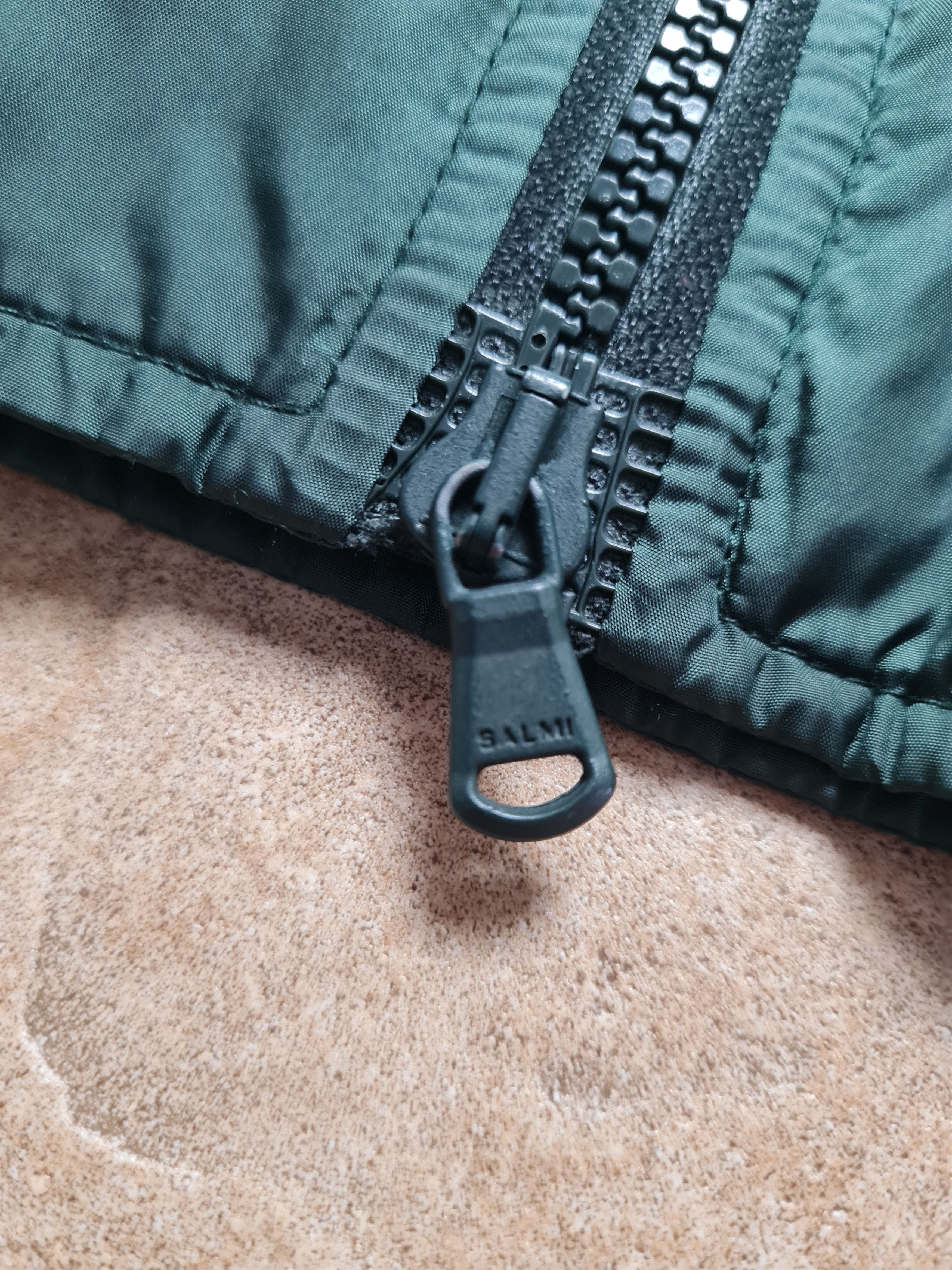 Aspesi ASPESI Women's Dark Green Nylon Jacket Full Zip Windbreaker Size L / US 10 / IT 46 - 24 Thumbnail