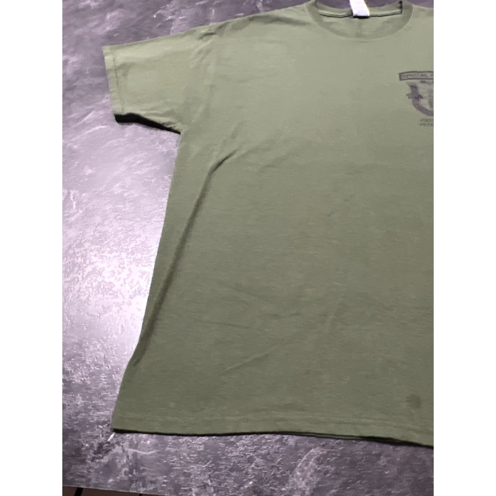 Jerzees US Special Forces Shirt Army Green Beret Custom Performance Shirt XL Men Short Sleeve Crew Neck Graphic Tee Size US XL / EU 56 / 4 - 7 Thumbnail