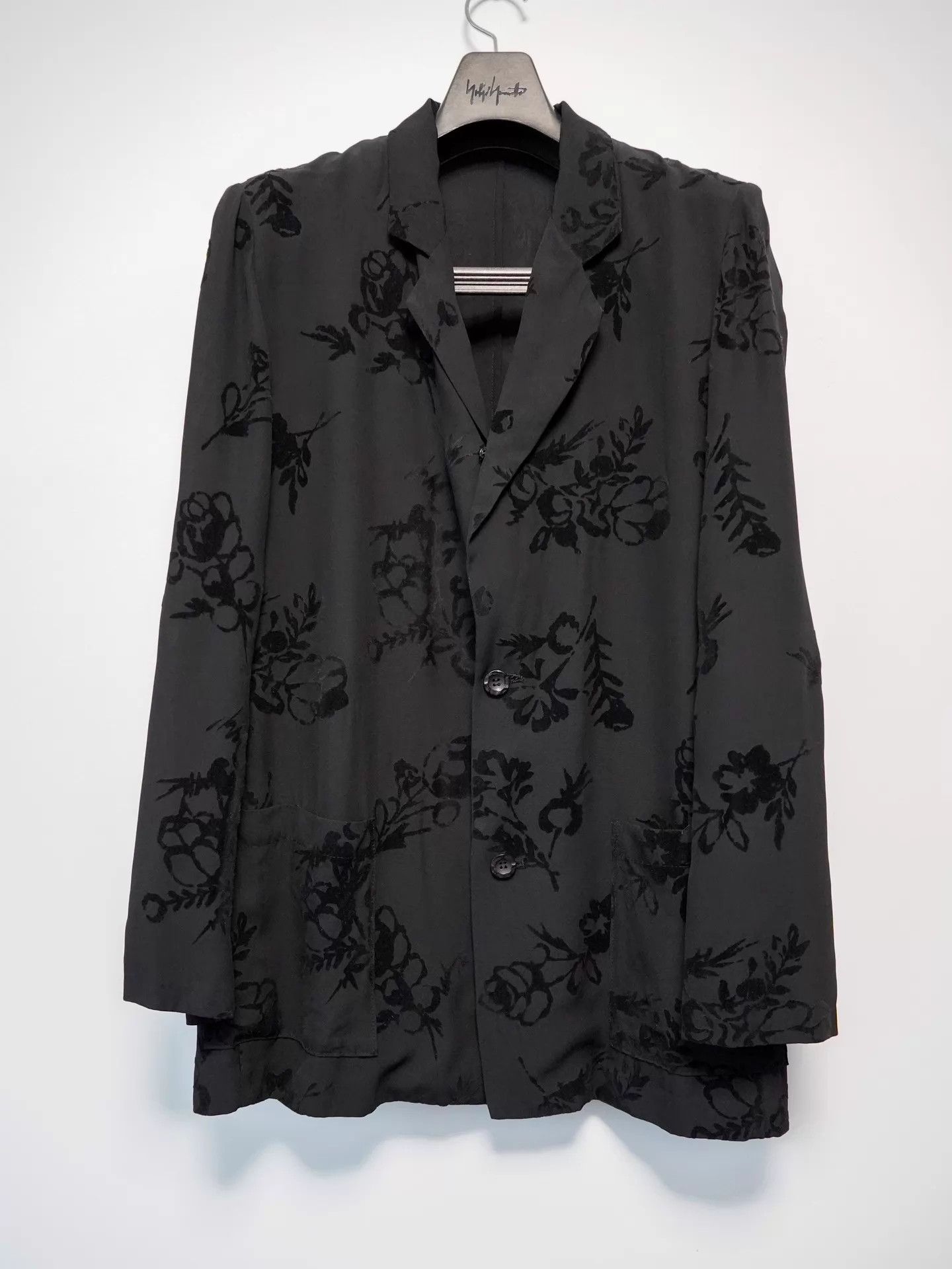 Yohji Yamamoto Yohji Yamamoto 1997SS Velvet Floral Blazer M Size US M / EU 48-50 / 2 - 1 Thumbnail