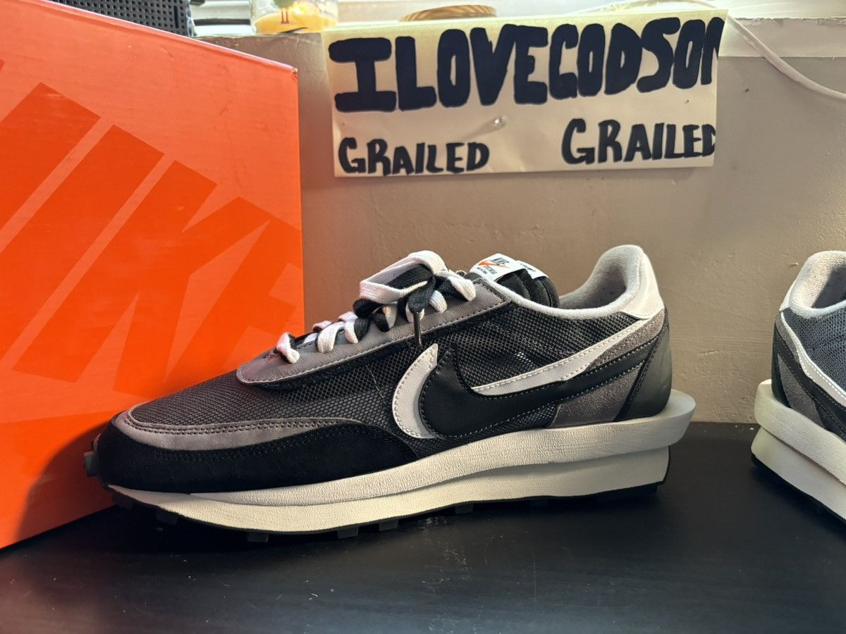 Nike × Sacai Nike Sacai LD Waffle Black Size US 13 / EU 46 - 7 Thumbnail