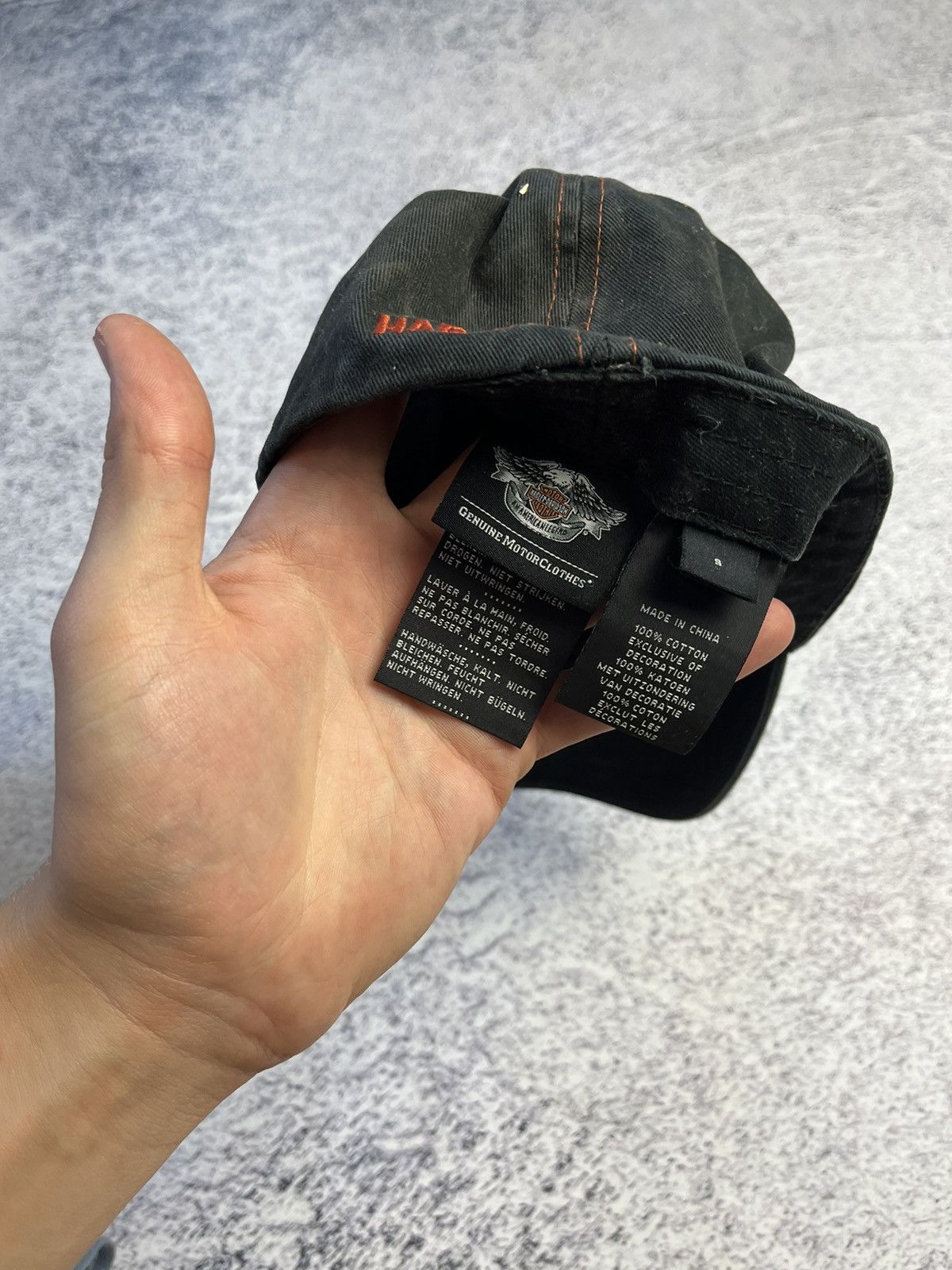 Harley Davidson Vintage Harley Davidson Style Flame Cap Size ONE SIZE - 13 Thumbnail