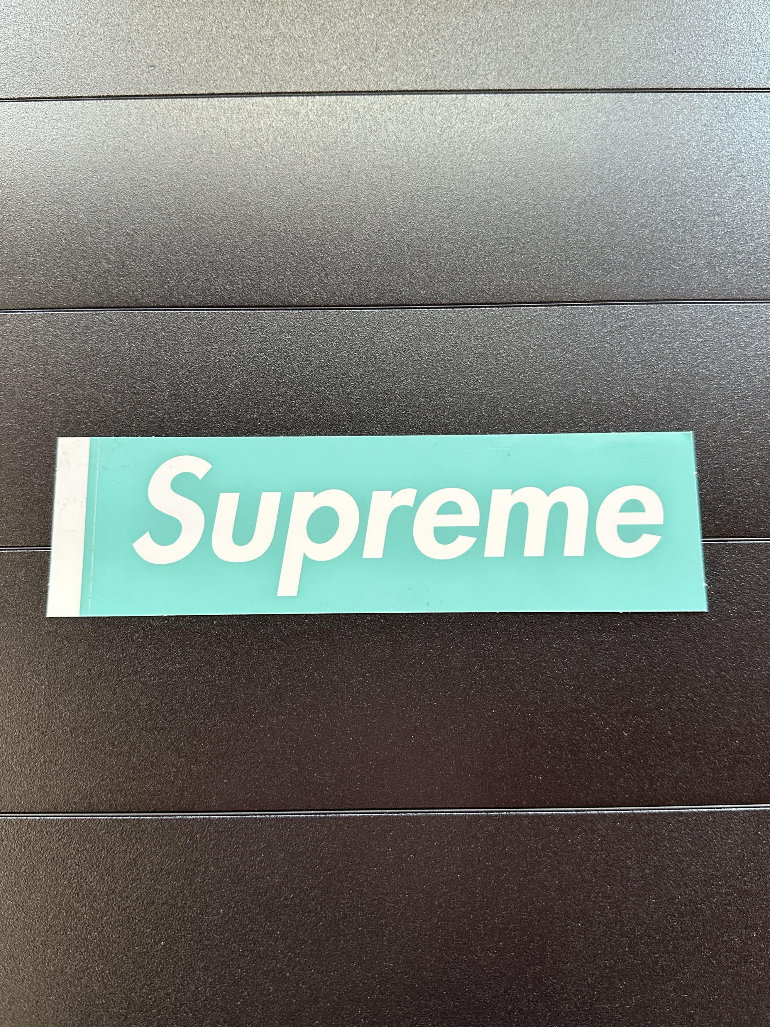 Supreme Tiffany Box Logo | Grailed