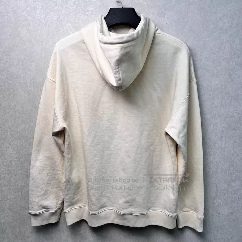 Loewe Loewe Beige Classic Leather Logo Pocket Hoodie Size US S / EU 44-46 / 1 - 2 Thumbnail