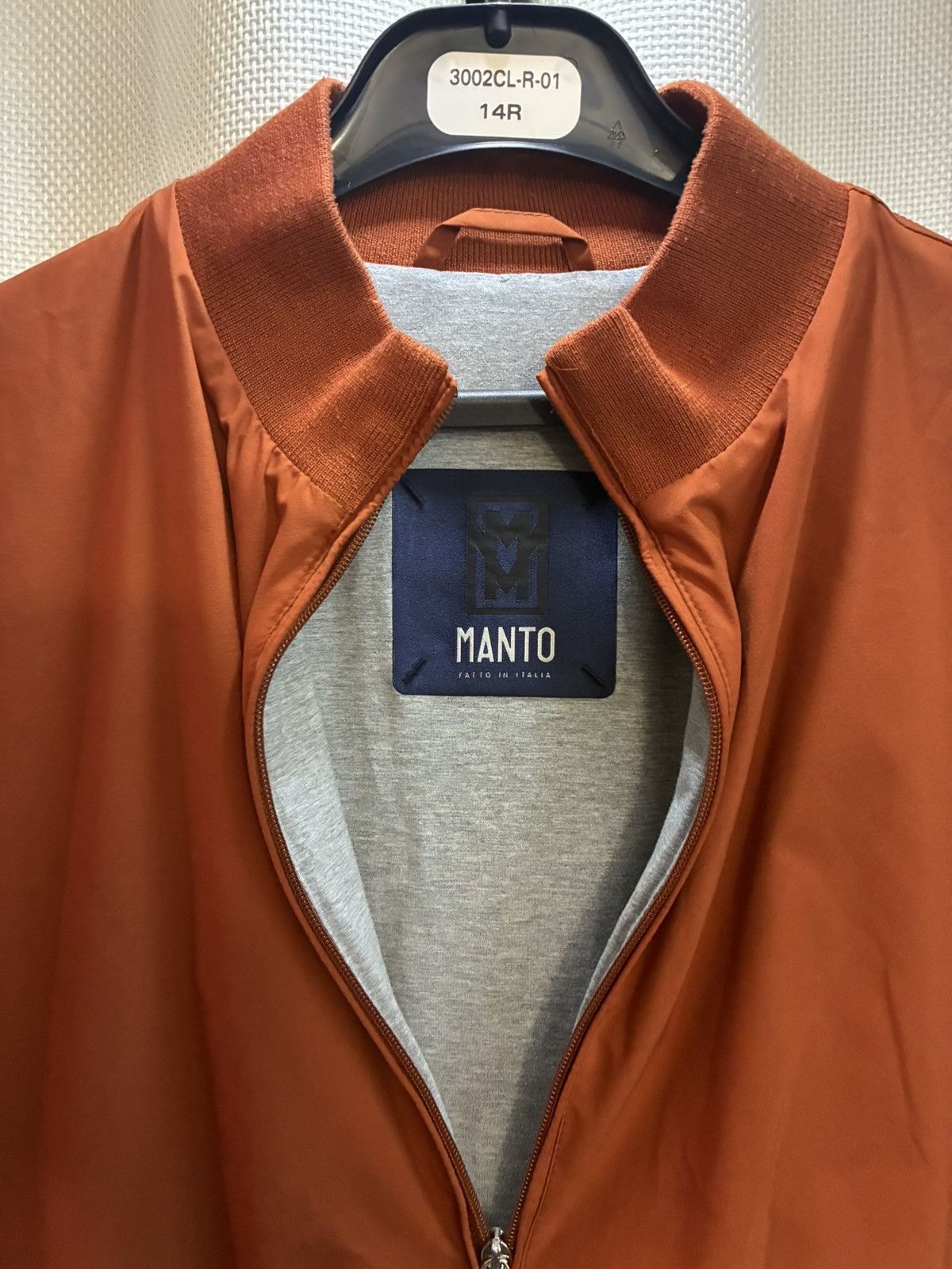 Other Manto Made in Italy Hydrepro Technical Bomber Jacket Size US M / EU 48-50 / 2 - 2 Thumbnail