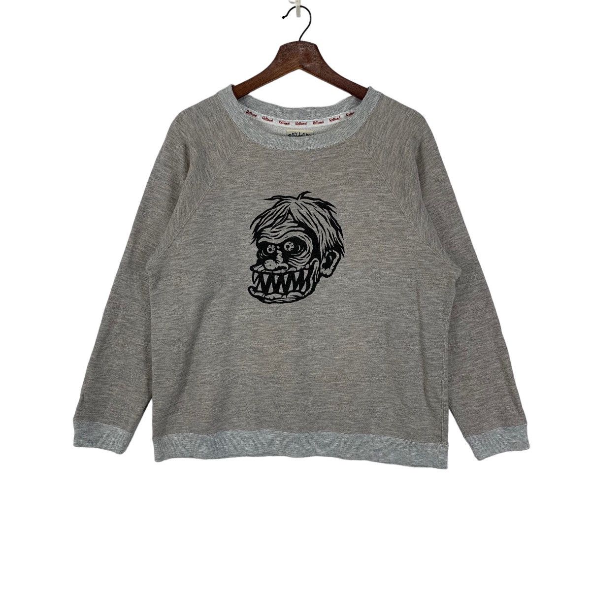 Japanese Brand × Vintage Vintage Rat Land Weirdo Fanclub Graphic Crewneck Sweatshirt Size US S / EU 44-46 / 1 - 1 Thumbnail