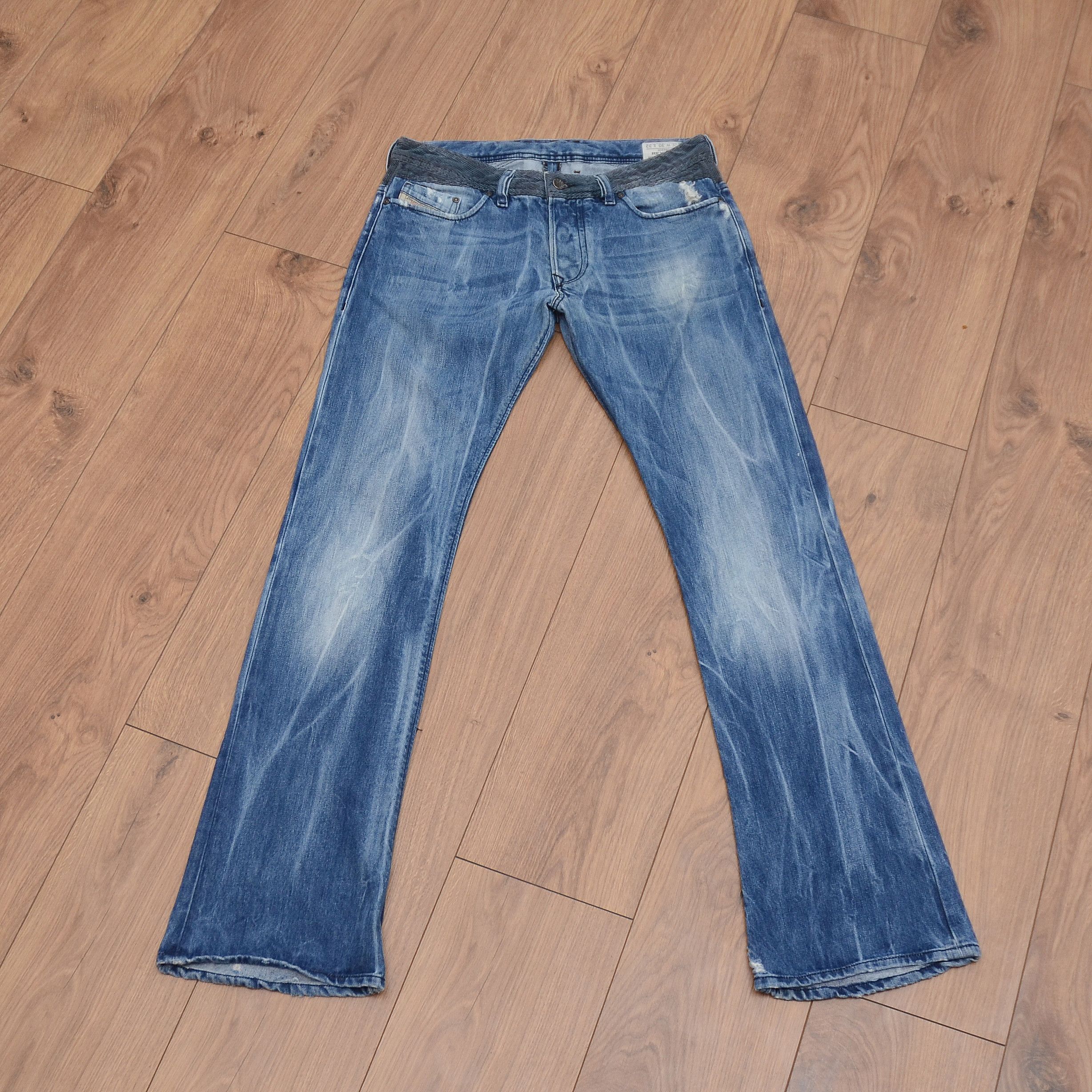 Diesel Diesel Reconstructed Reyhan Denim Pants Size 30 Size US 30 / EU 46 - 11 Thumbnail