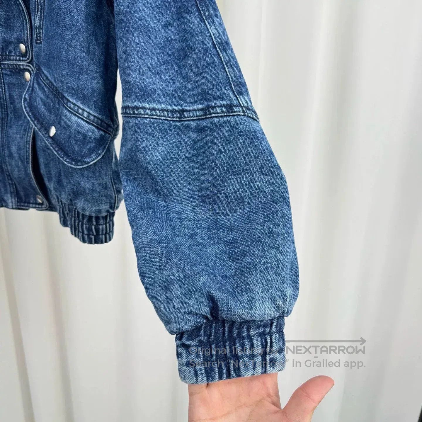 Isabel Marant isabel marant denim washed lamb jacket. Size M / US 6-8 / IT 42-44 - 4 Thumbnail