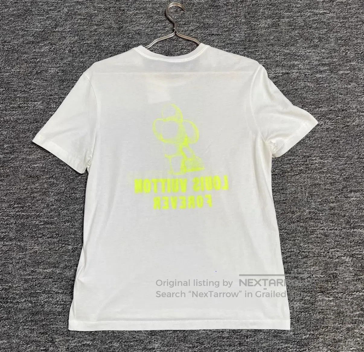 Louis Vuitton White Short-Sleeve Graphic T-Shirt. Size US S / EU 44-46 / 1 - 2 Thumbnail
