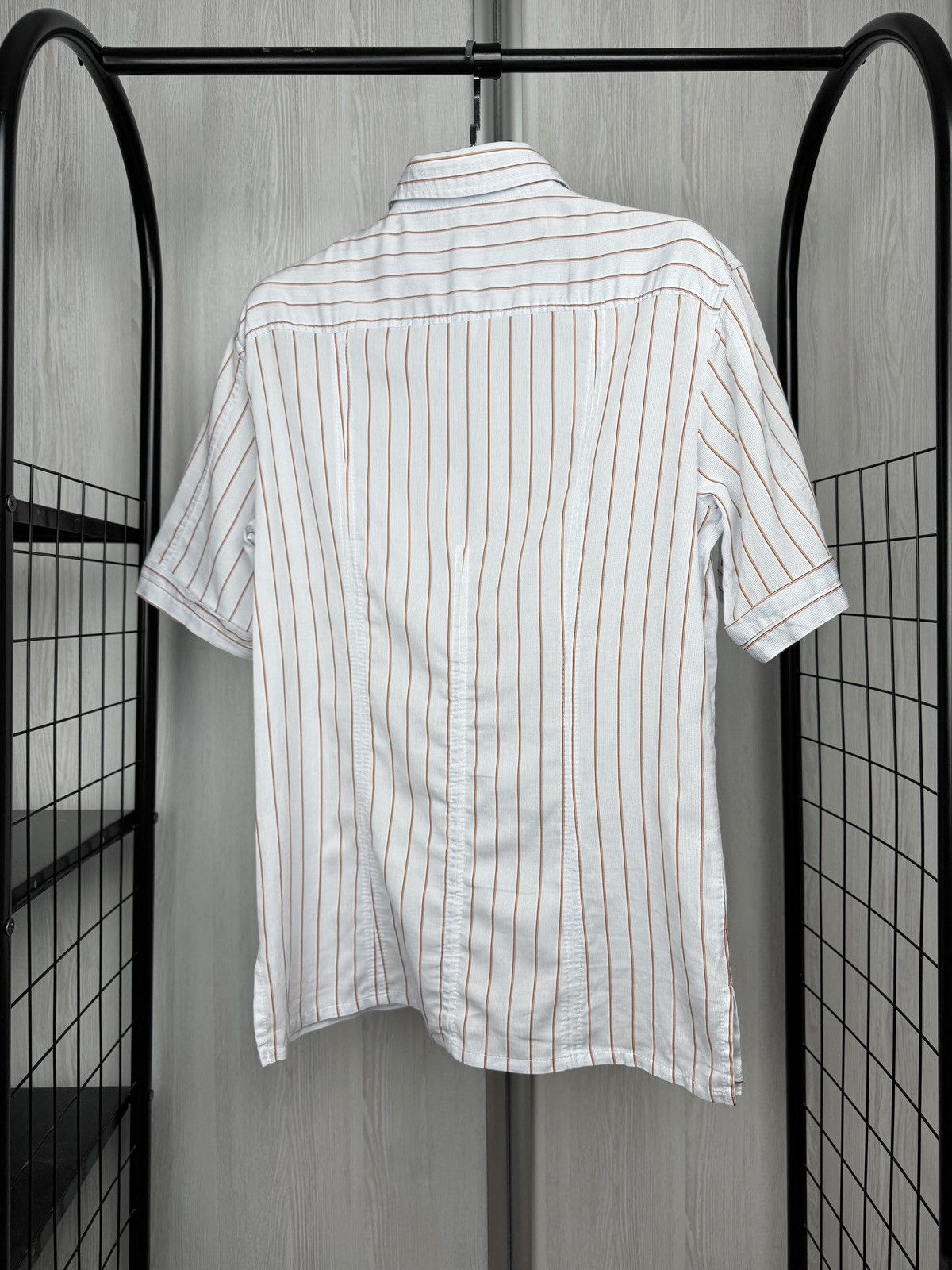 Dolce & Gabbana Dolce & Gabbana blue pinstripe short sleeve 2 pockets shirt Size US M / EU 48-50 / 2 - 9 Thumbnail
