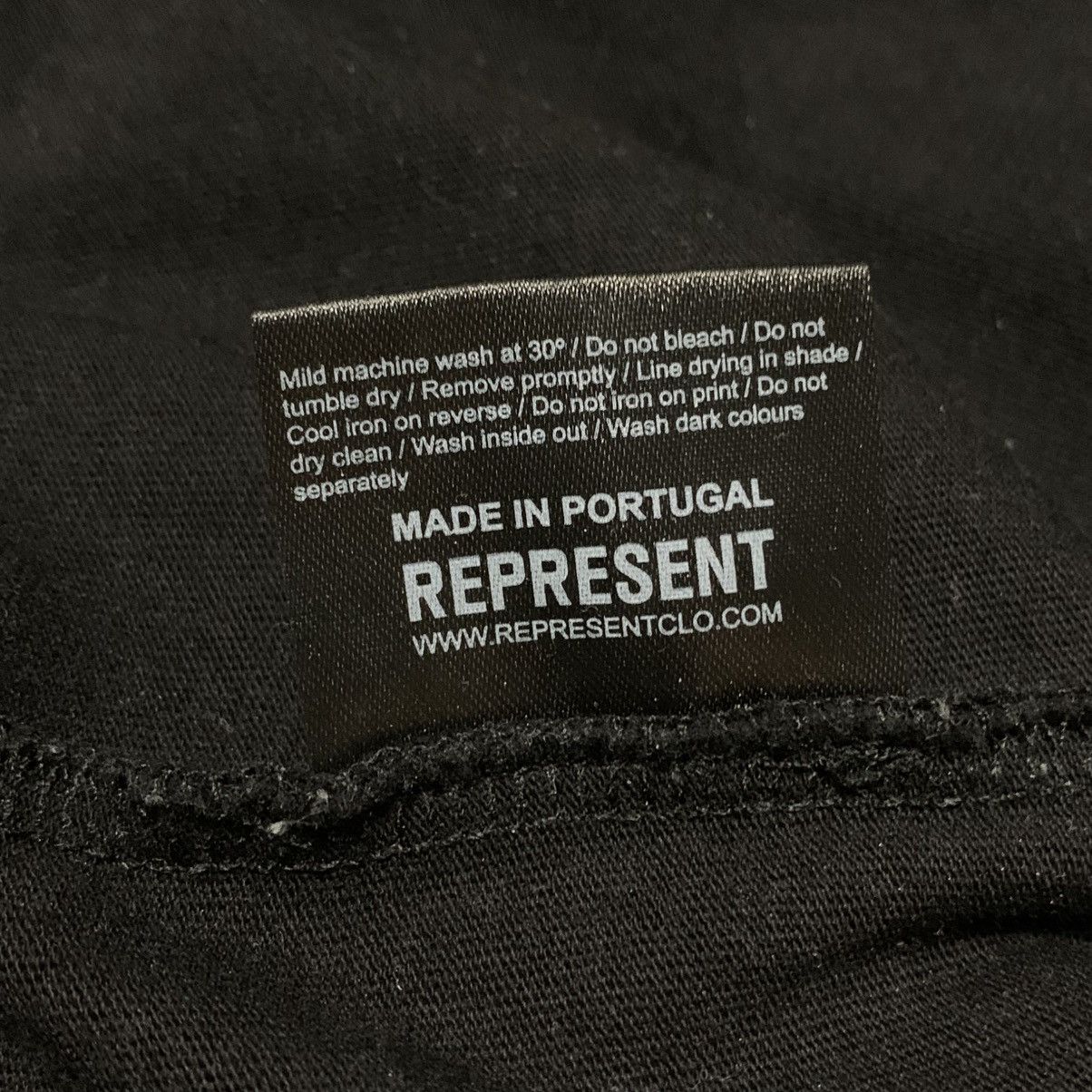 Represent Clo. Represent Small Wit Graphic Jet Black Tee Gym Size US S / EU 44-46 / 1 - 7 Thumbnail