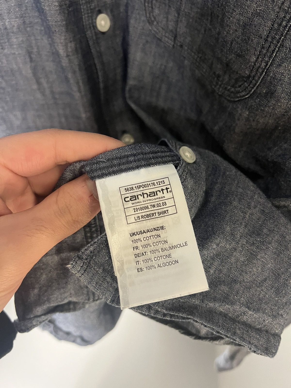 Carhartt Wip VERY RARE CARHARTT WORK IN PROGRESS DESIGNER SHIRT CASUAL Size US M / EU 48-50 / 2 - 6 Thumbnail