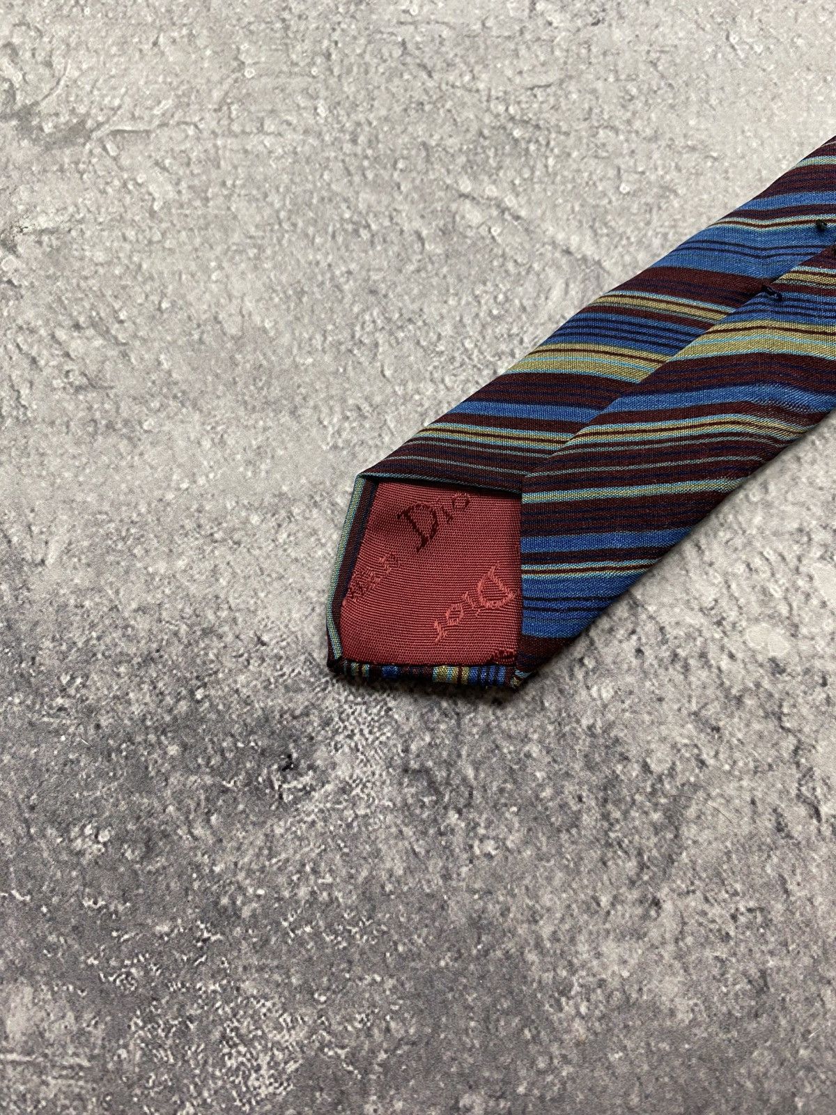 Christian Dior Monsieur CD Christian Dior Monsieur Silk Tie Vintage France ties rare Size ONE SIZE - 14 Thumbnail