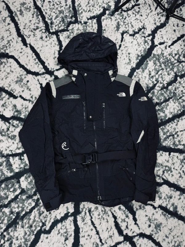 The North Face Vintage The North Face Steep Tech Tnf Jacket Black L Logo Size L / US 10 / IT 46 - 1 Thumbnail