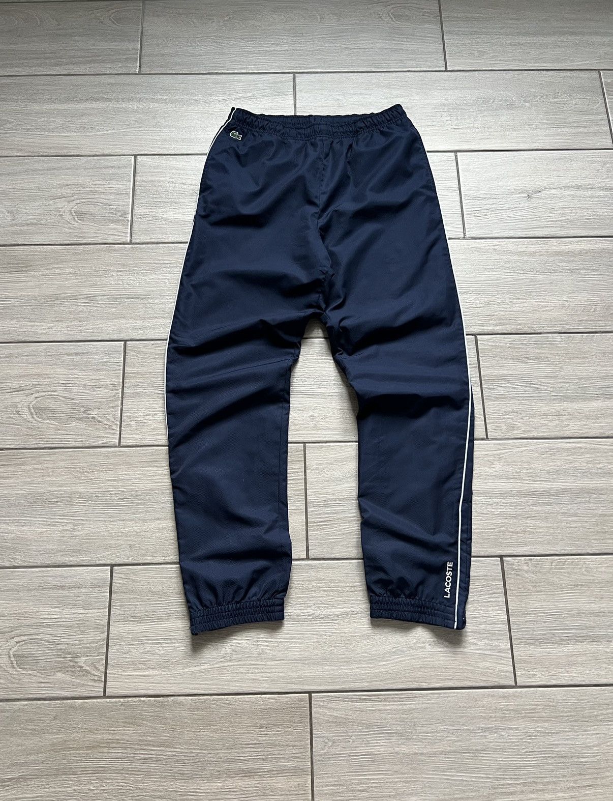 Lacoste × Supreme SS18 SUPREME®/LACOSTE VELOUR TRACK PANT BLACK