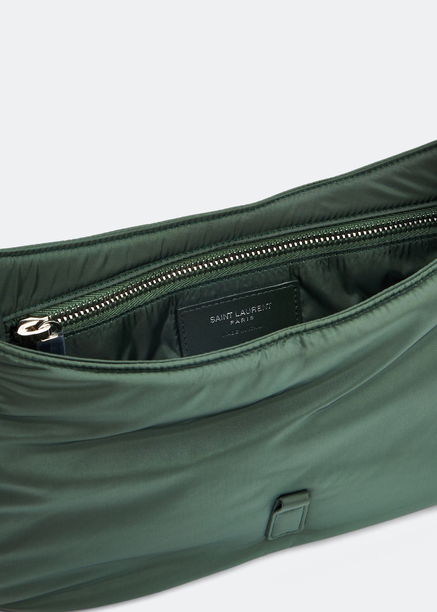 Saint Laurent Paris o1s1wg111124 Size: OS / Le 5 À 7 Crossbody Bag in Green Size ONE SIZE - 4 Thumbnail