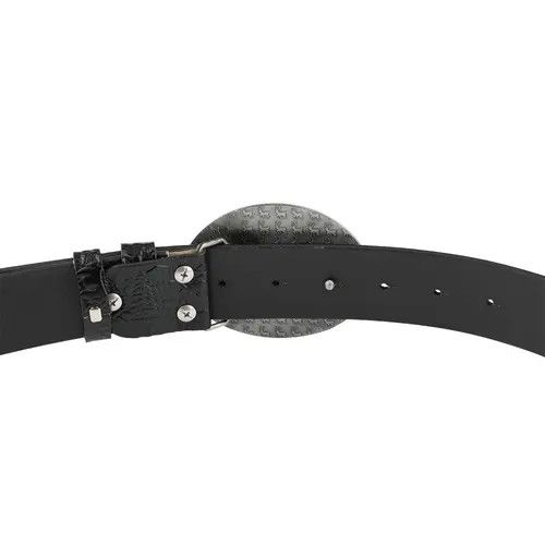 Designer Modern Vintage Belt Riveted Belts Menswear Accessories Size ONE SIZE - 3 Thumbnail