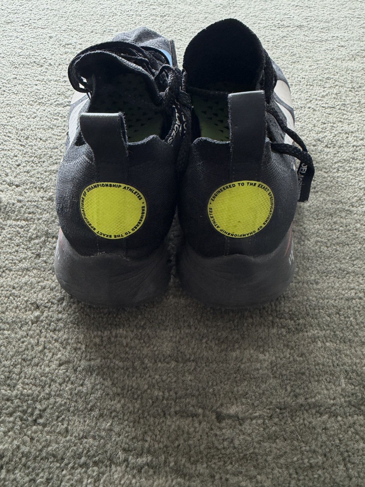 Nike × Off-White OFF WHITE X NIKE MERCURIAL ZOOMFLY Size US 9.5 / EU 42-43 - 4 Thumbnail