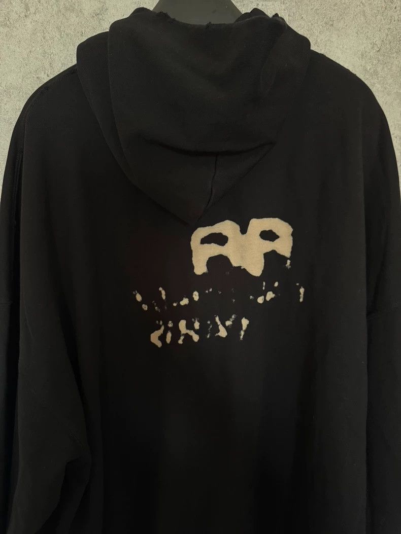 Balenciaga Balenciaga Dripping Graffiti Hooded Sweatshirt, Black Size US XL / EU 56 / 4 - 7 Thumbnail