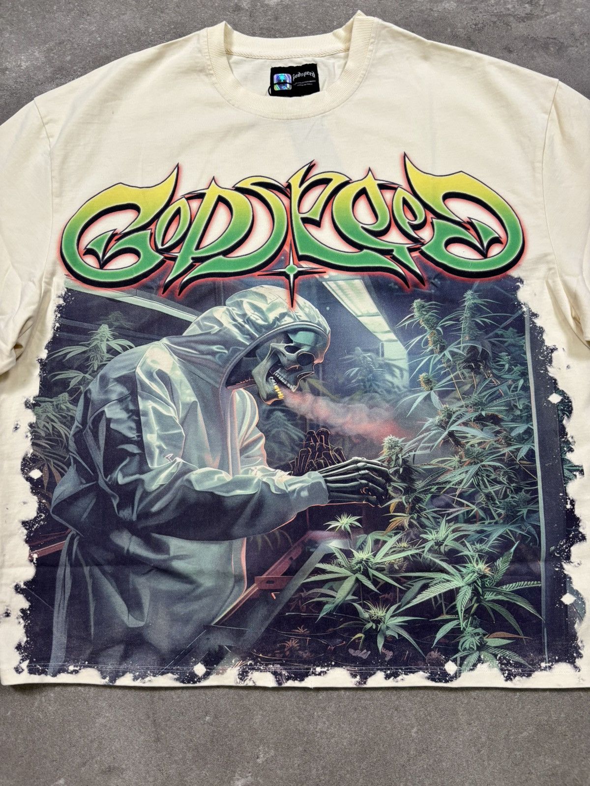 Godspeed Godspeed Indoor T-Shirt, Cream Size US XL / EU 56 / 4 - 3 Thumbnail