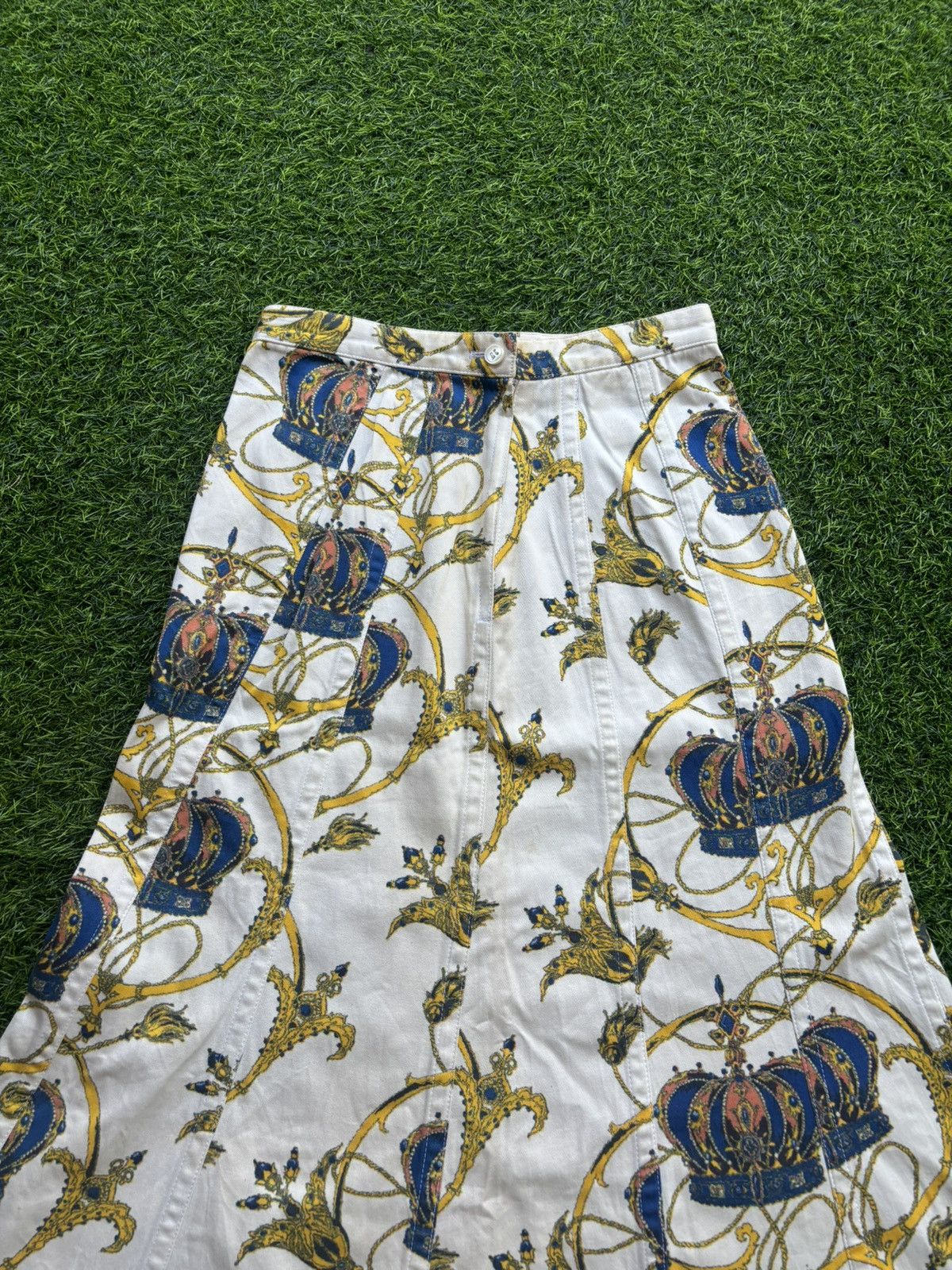 Comme des Garcons Tricot Comme des Garcons Women's Full Print Skirt Size 26" / US 2 / IT 38 - 2 Thumbnail