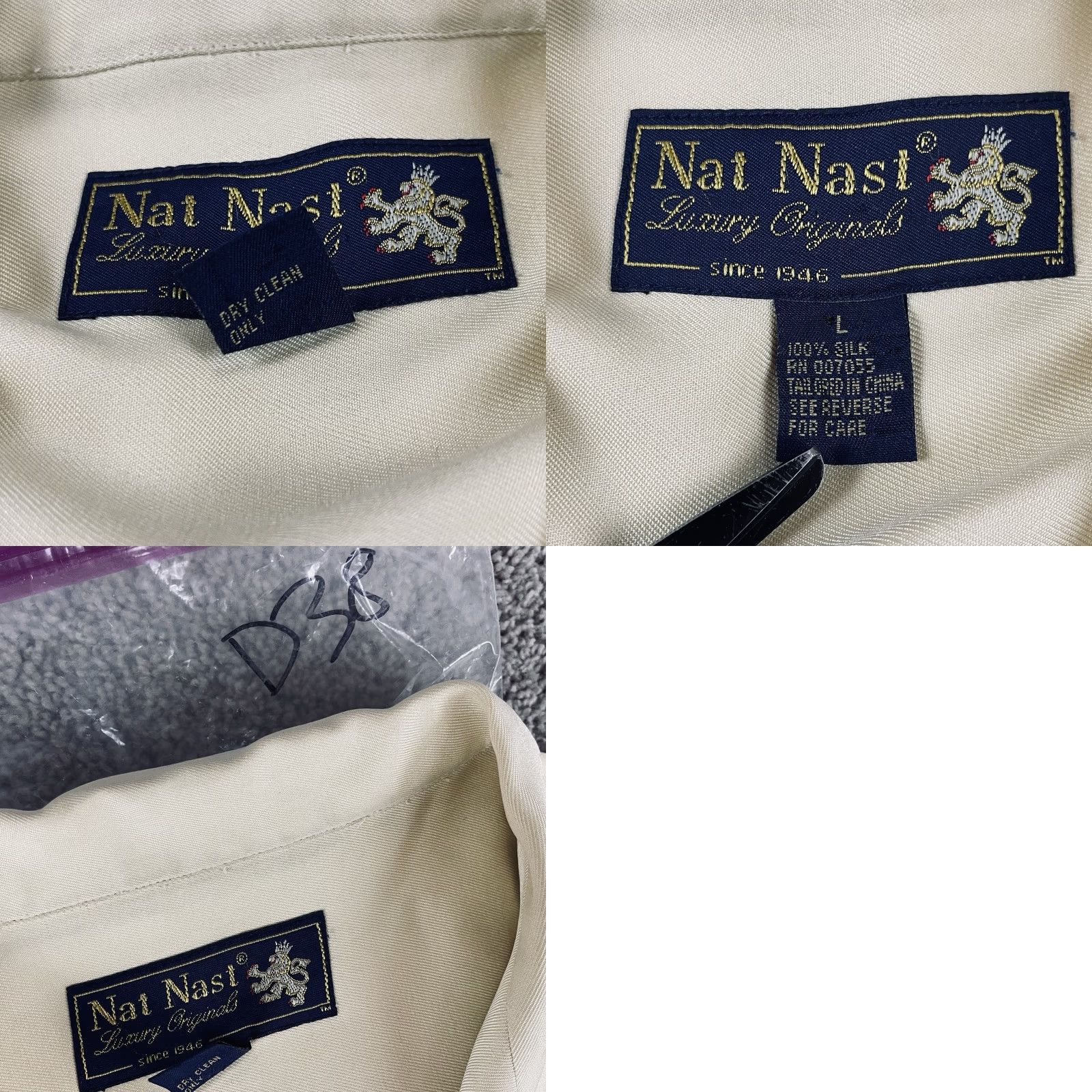 Nat Nast VINTAGE Nat Nast Silk Shirt Men’s Large Bowling Button Up 90s D38 Mens Size US L / EU 52-54 / 3 - 8 Thumbnail