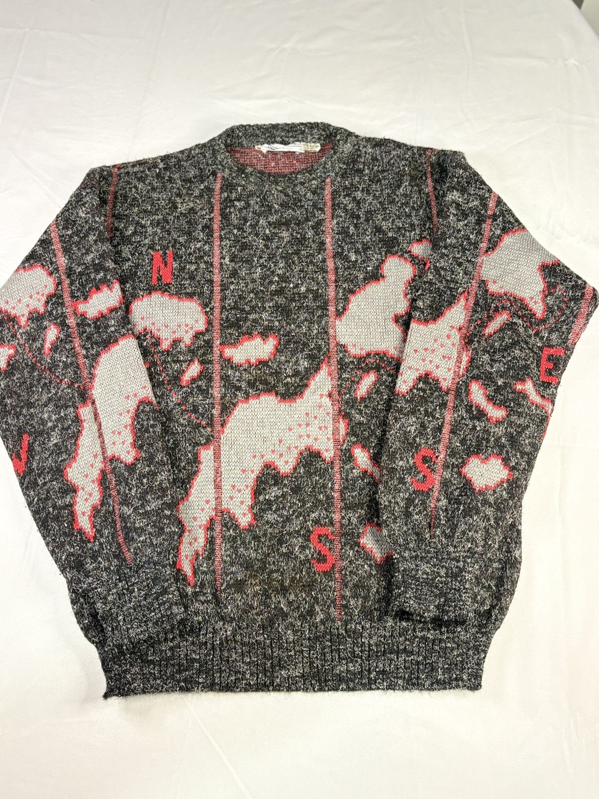 Vintage Vintage Promo Uomo Wool Pullover Sweater | $25 Size US M / EU 48-50 / 2 - 1 Thumbnail