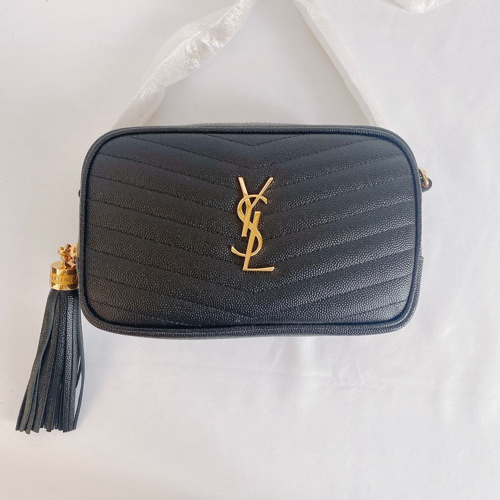 Saint Laurent Paris Saint Laurent Lou Camera Mini Quilted Bag Size ONE SIZE - 8 Thumbnail