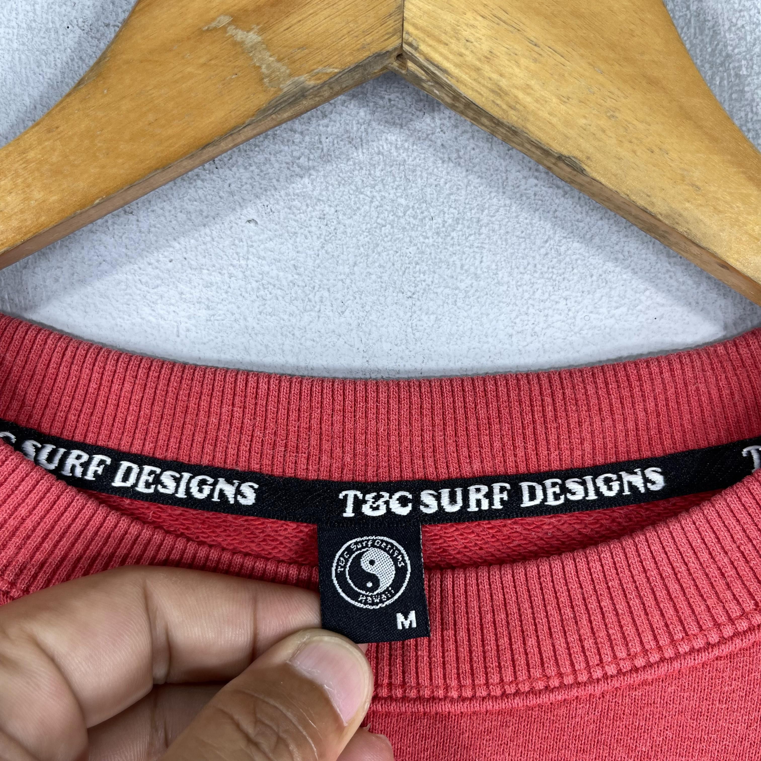 Japanese Brand × Vintage Vintage T&C Surf Design Back Hit Logo Printed Sweatshirt Size US M / EU 48-50 / 2 - 7 Thumbnail