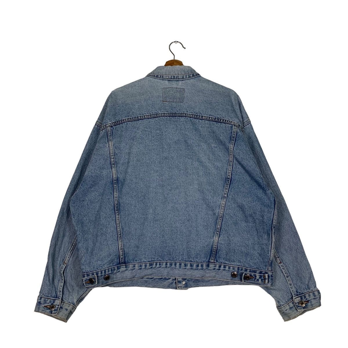 Vintage CANYON RIVER BLUES Trucker Washed Denim Jacket #0512-C23 Size US L / EU 52-54 / 3 - 15 Thumbnail