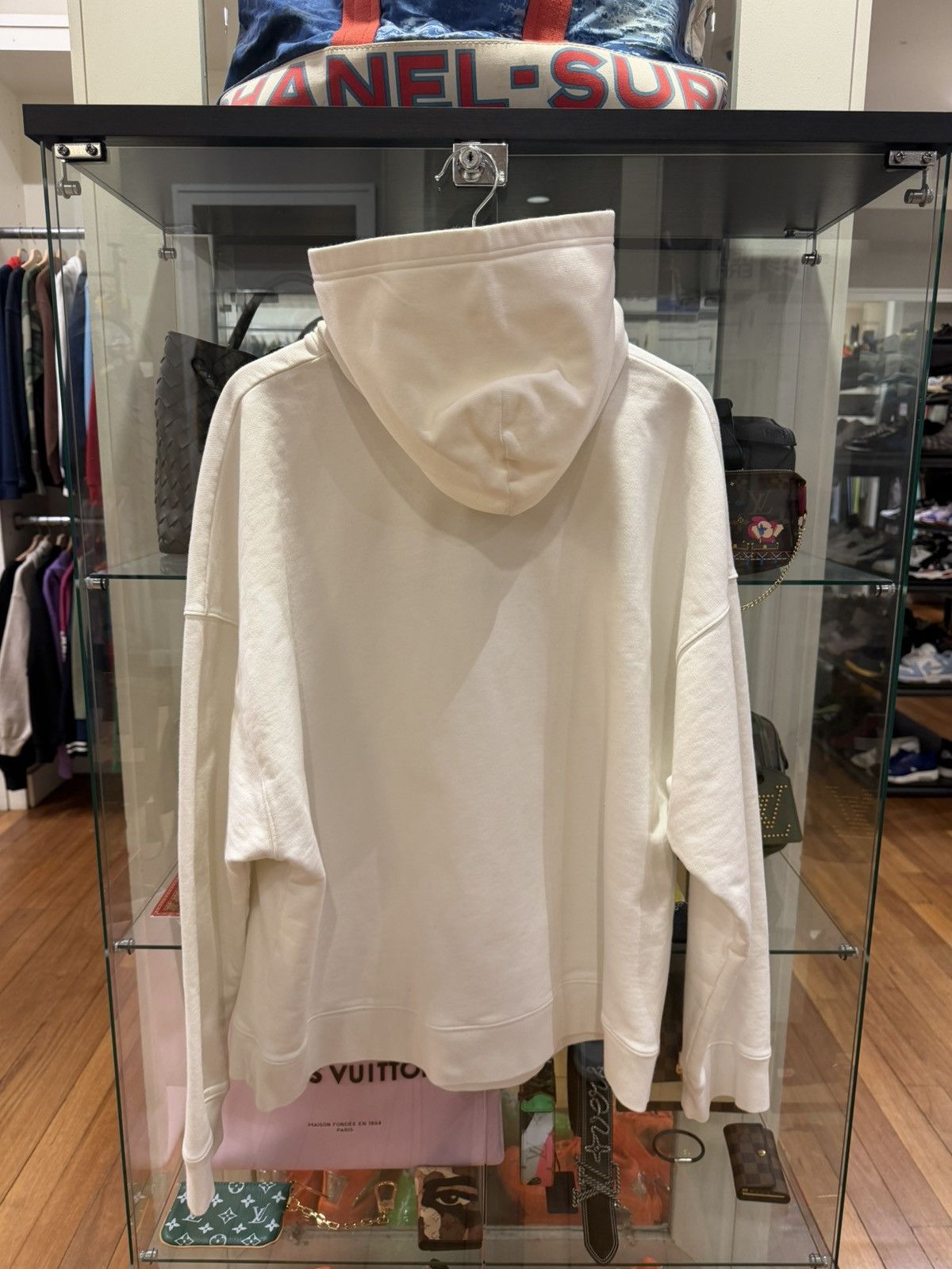 Balenciaga Balenciaga .PDF Logo Hoodie - White Size US L / EU 52-54 / 3 - 2 Thumbnail
