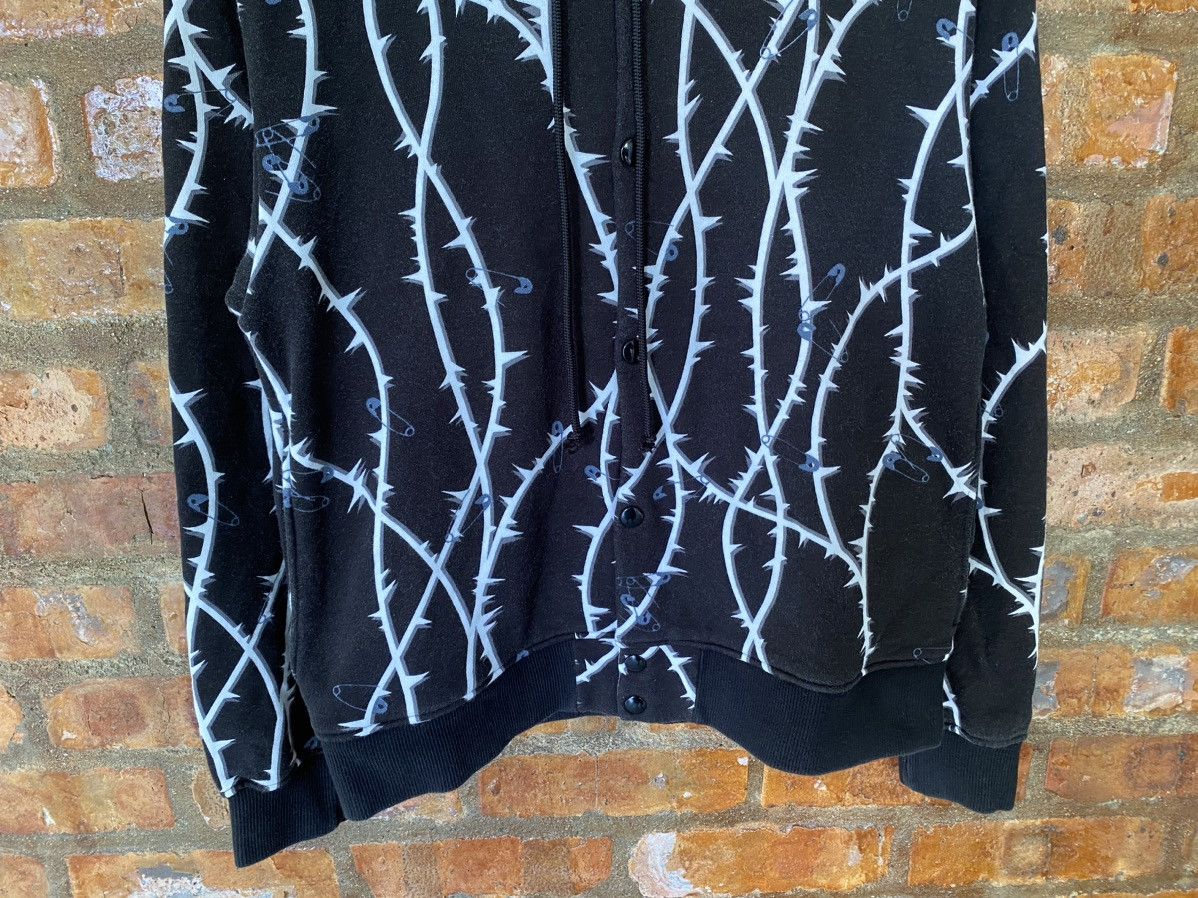 Japanese Brand 2000s MILK BOY Anarchy barbed wire safety pin punk varsity Size US M / EU 48-50 / 2 - 4 Thumbnail