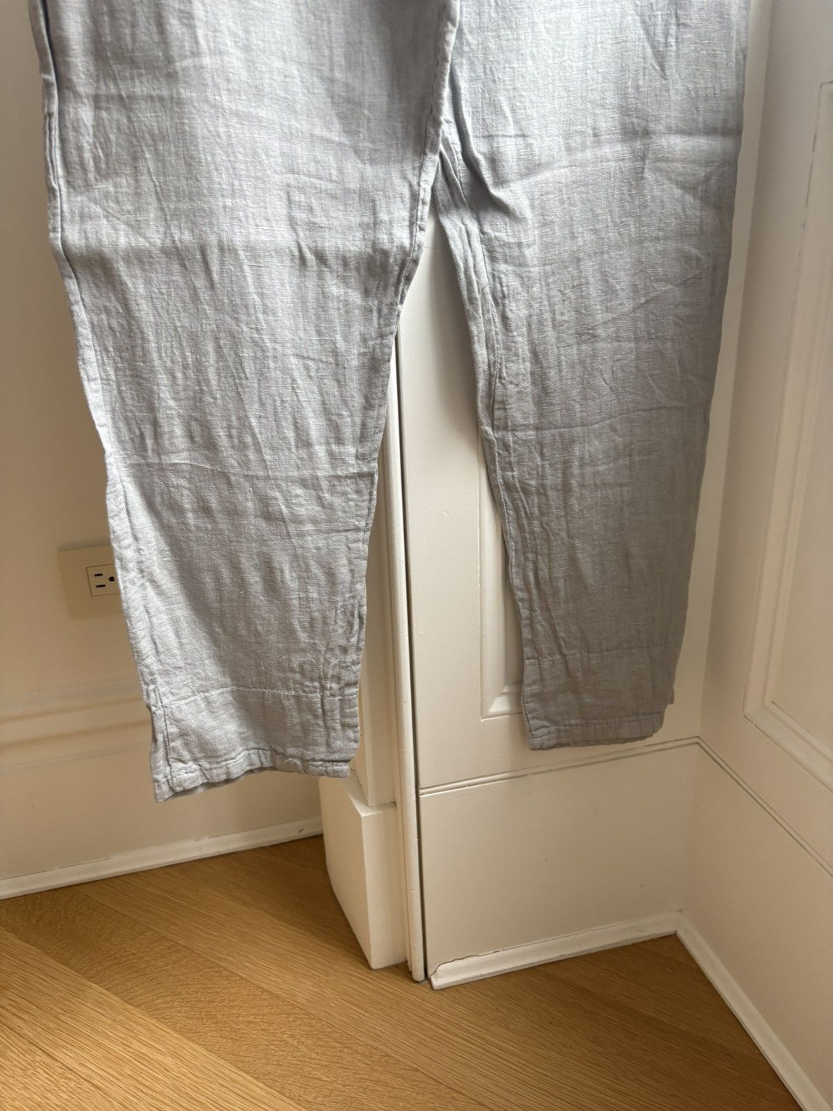 Other Rare Vintage Italian Grey Linen Trousers S/M Size 30" / US 8 / IT 44 - 7 Thumbnail