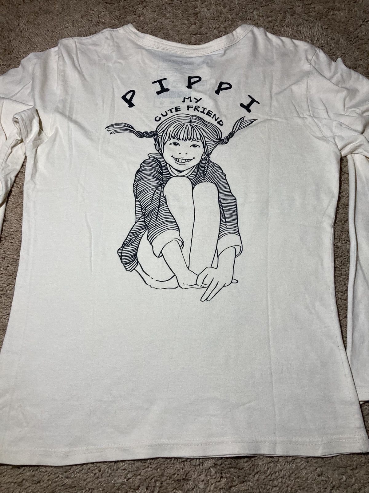 Lad Musician 1995 Lad Musician Pippi Cute Friend Distressed 90s Book Kids Size US M / EU 48-50 / 2 - 8 Thumbnail