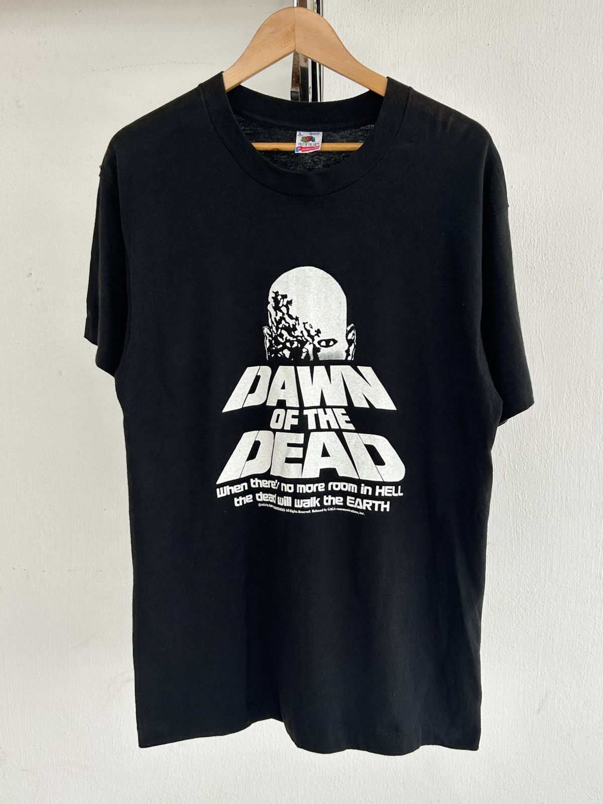 Fruit Of The Loom True Vintage❗️78’ Dawn Of the Dead Size US XL / EU 56 / 4 - 1 Thumbnail
