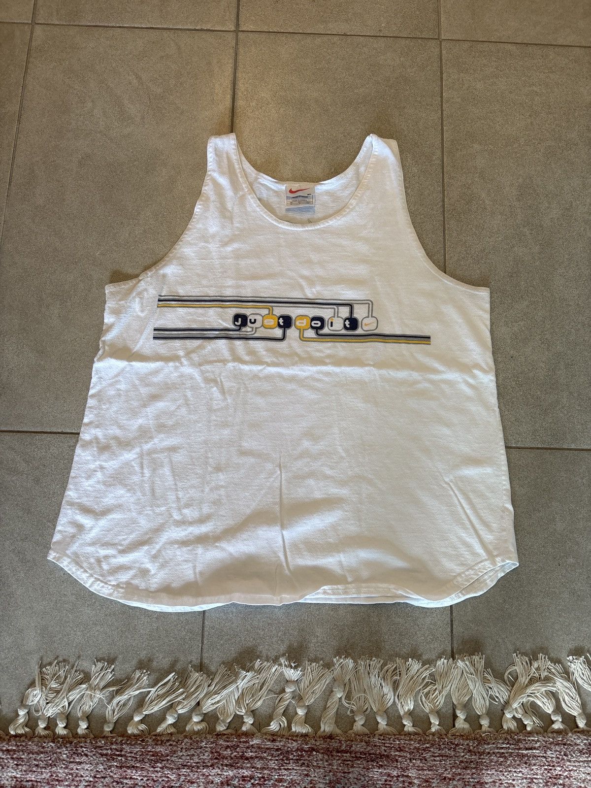 Nike Vintage 1996 Just Do It Nike Tank Size US XL / EU 56 / 4 - 1 Thumbnail