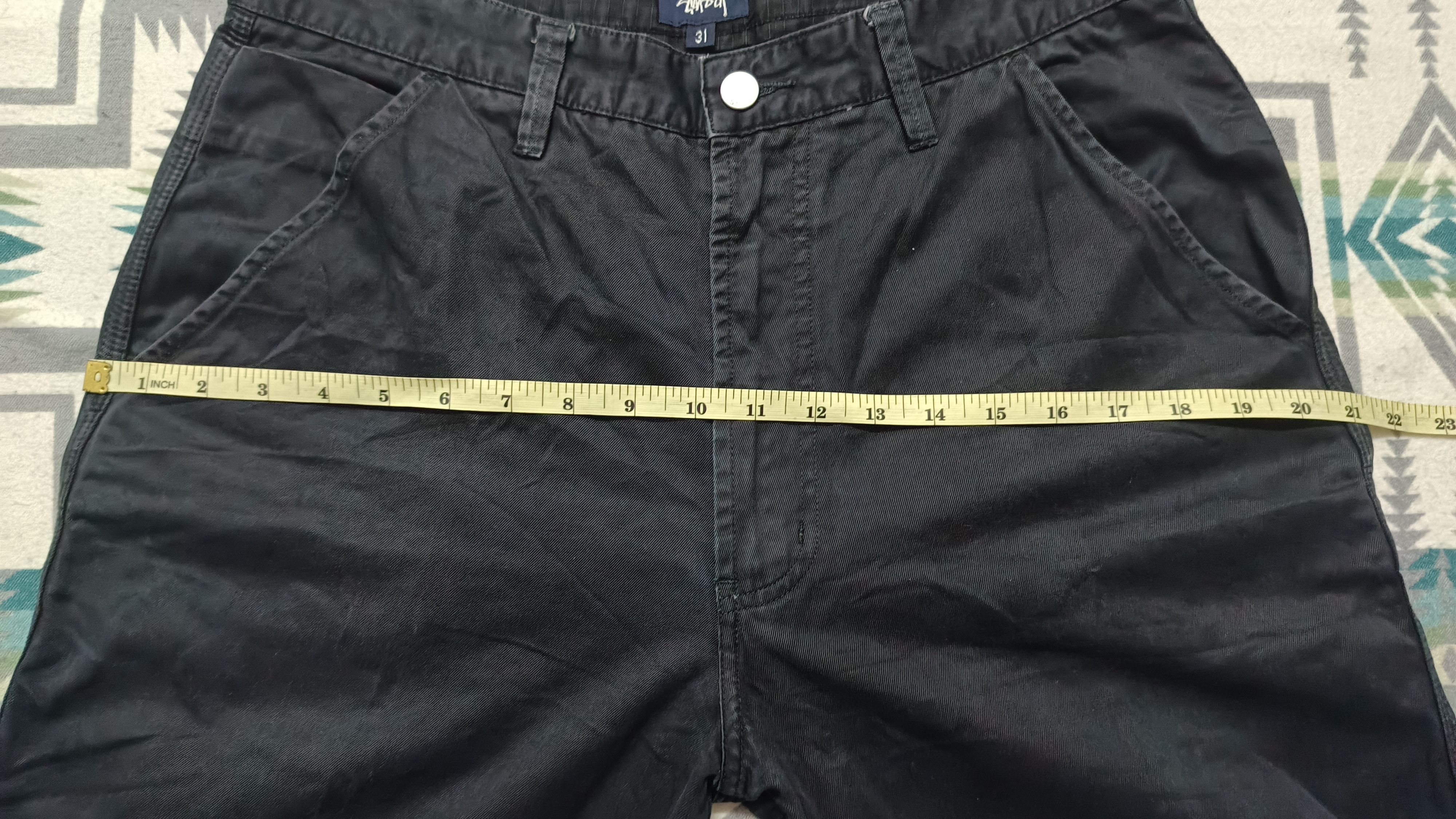 Stussy × Vintage 🔥🔥 Rare Vintage Stussy Black Pants Size US 33 - 14 Thumbnail